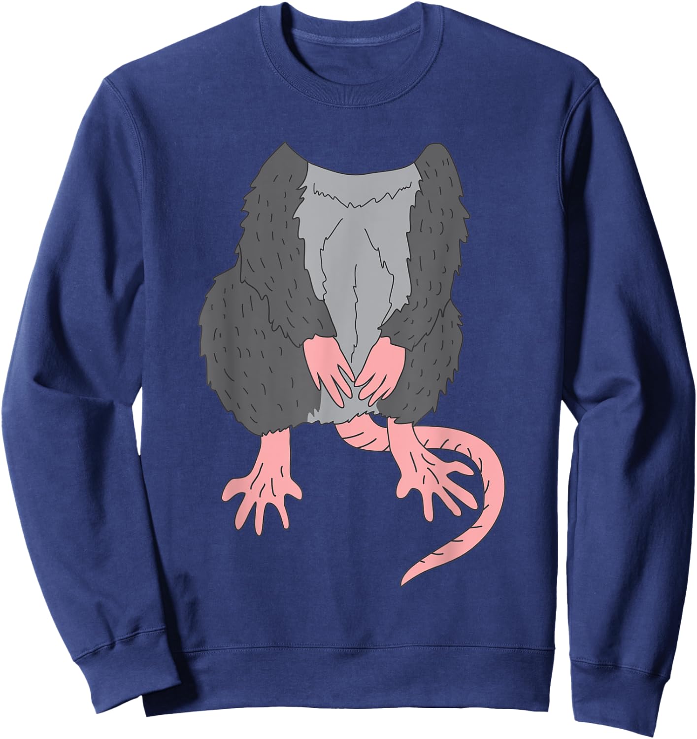 Headless Rat Funny Rat Lover Mouse Halloween Sweatshirt - Sweatshirt | Navy