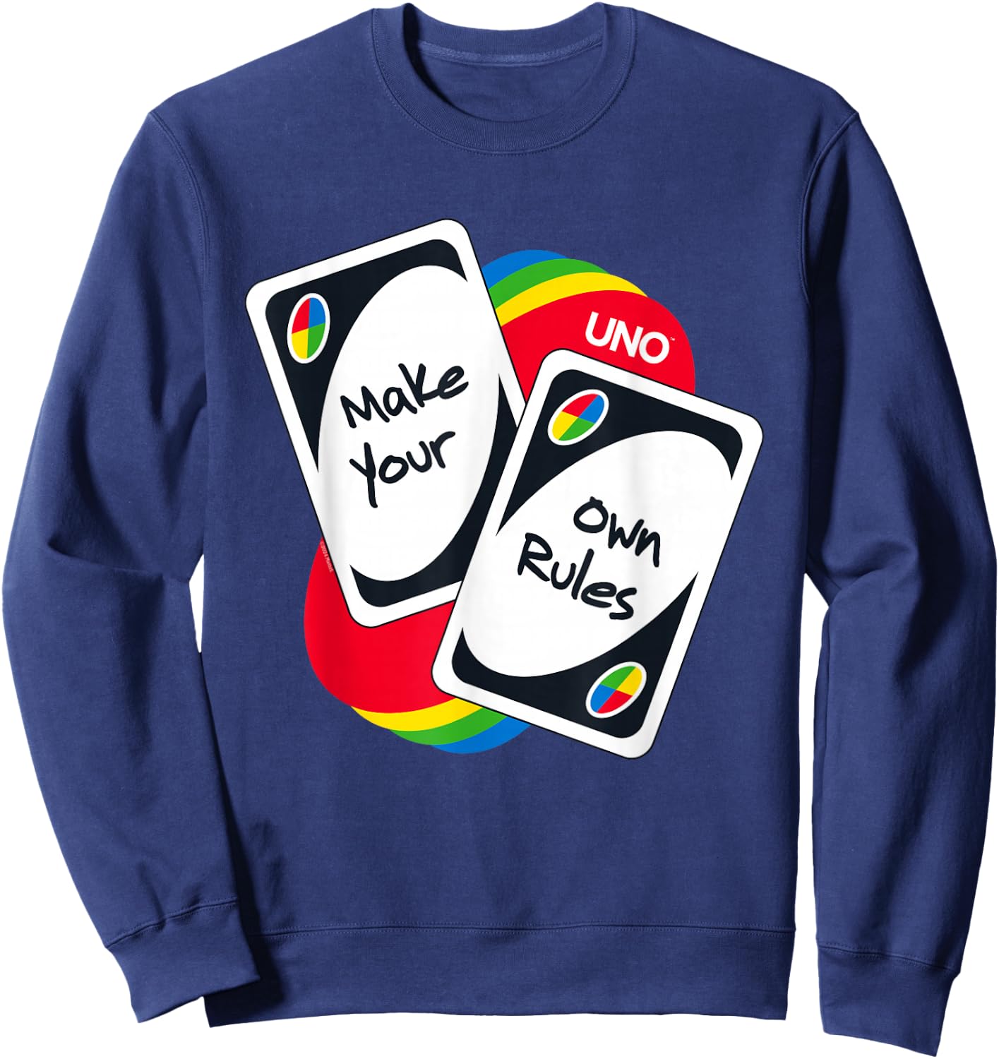 UNO - Make Your Own Rules Sweatshirt - Sweatshirt | Navy