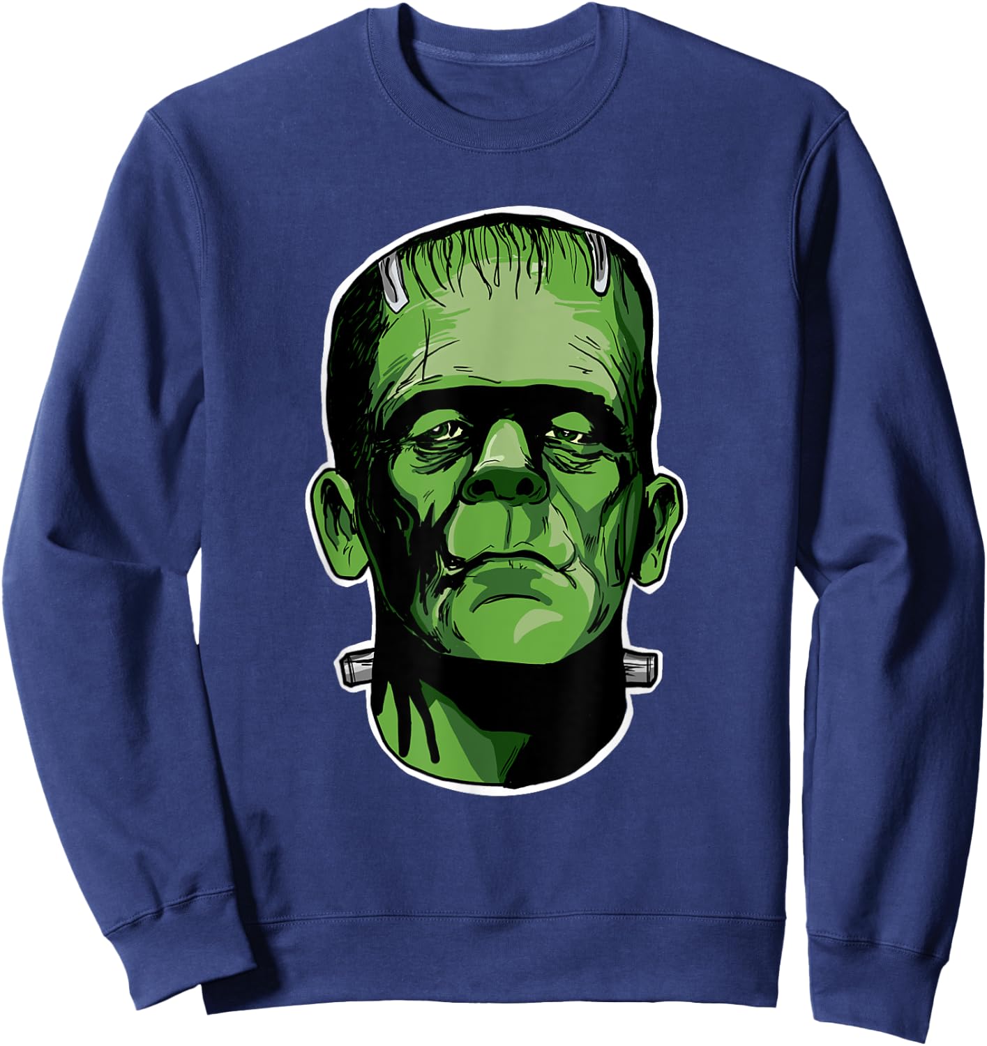 Frankenstein novelty Halloween Frankenstein Sweatshirt - Sweatshirt | Navy
