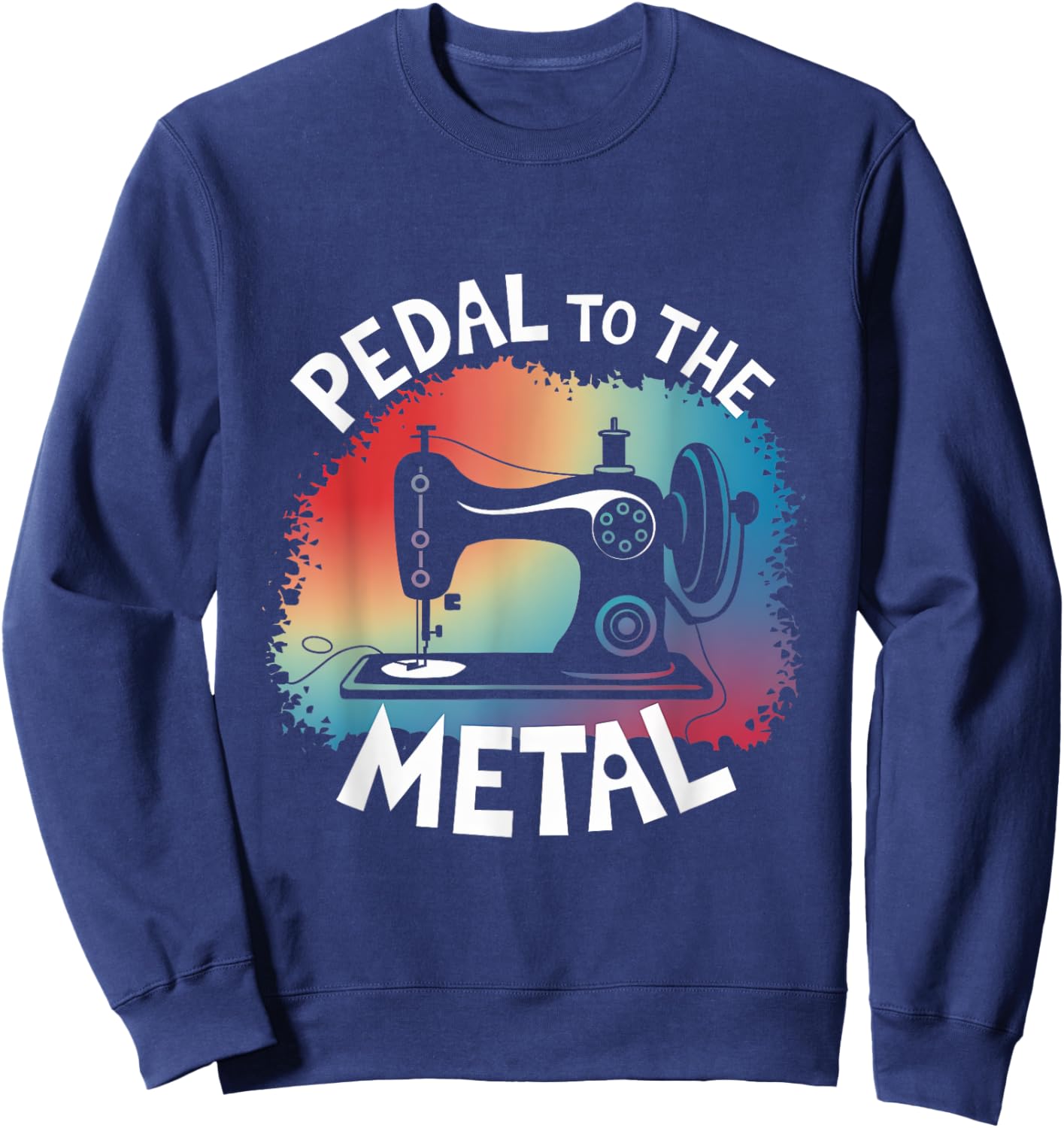 Sewing Quilting Knitting Quilters Sewer Women Girls Sweatshirt - Sweatshirt | Navy