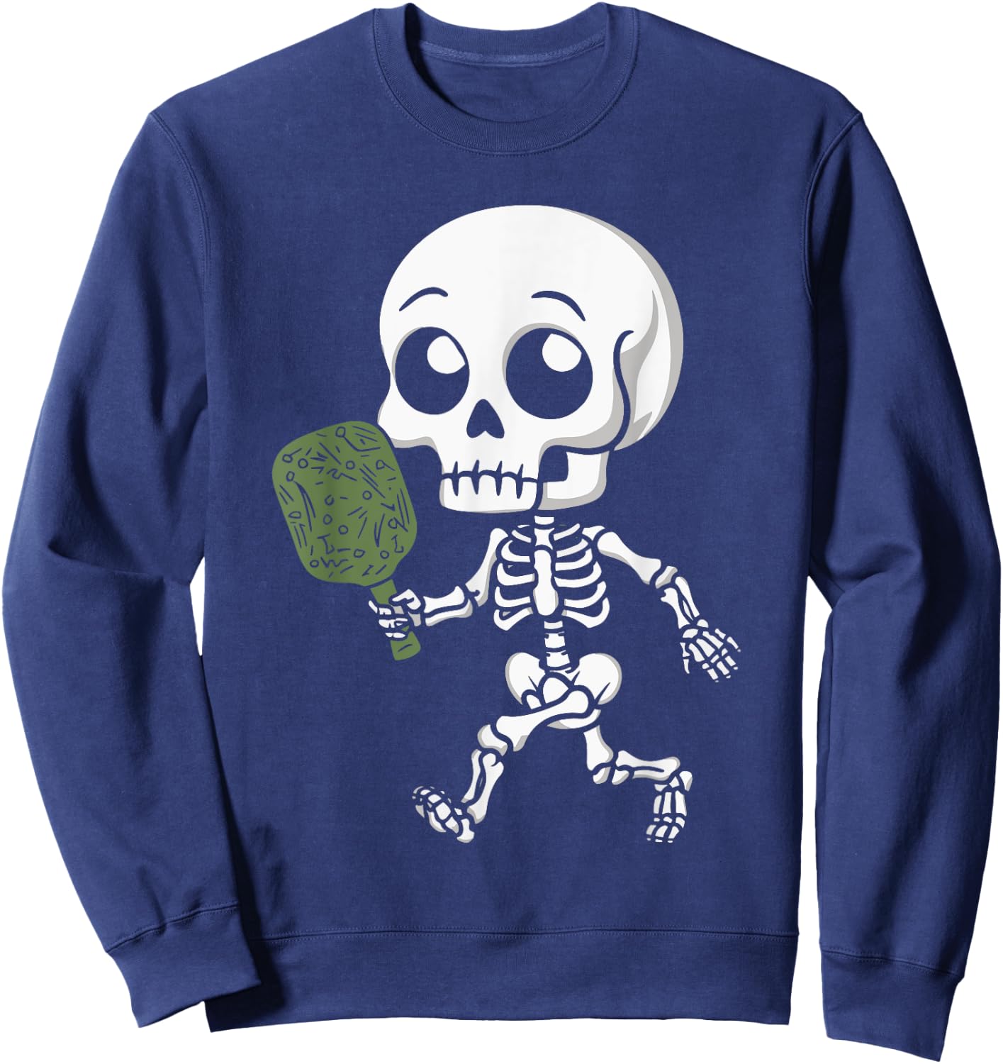 Skeleton Pickleball Costume Sweatshirt - Sweatshirt | Navy