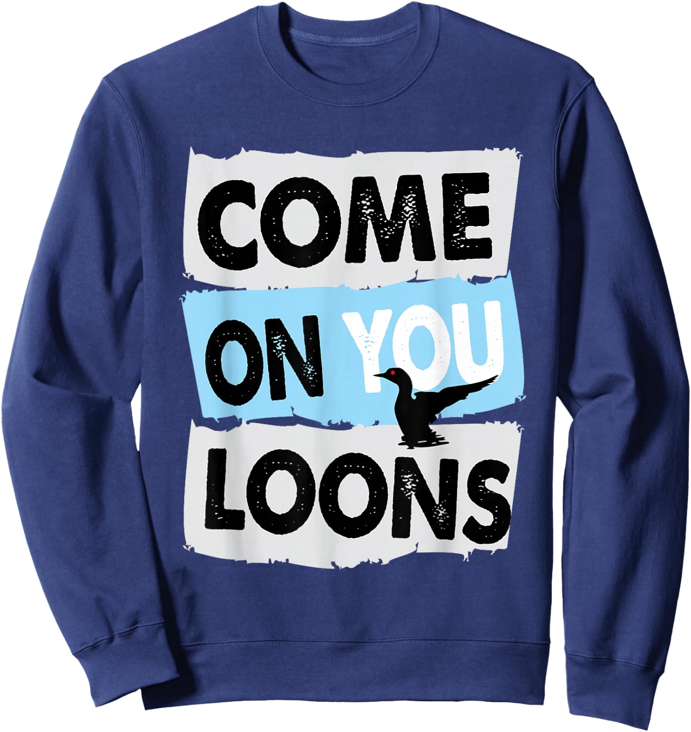 Minnesota Soccer Loon Come on You Loons Sweatshirt - Sweatshirt | Navy