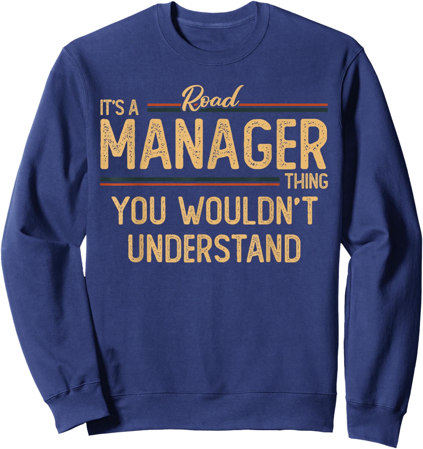 Road Manager Sweatshirt - Sweatshirt | Navy