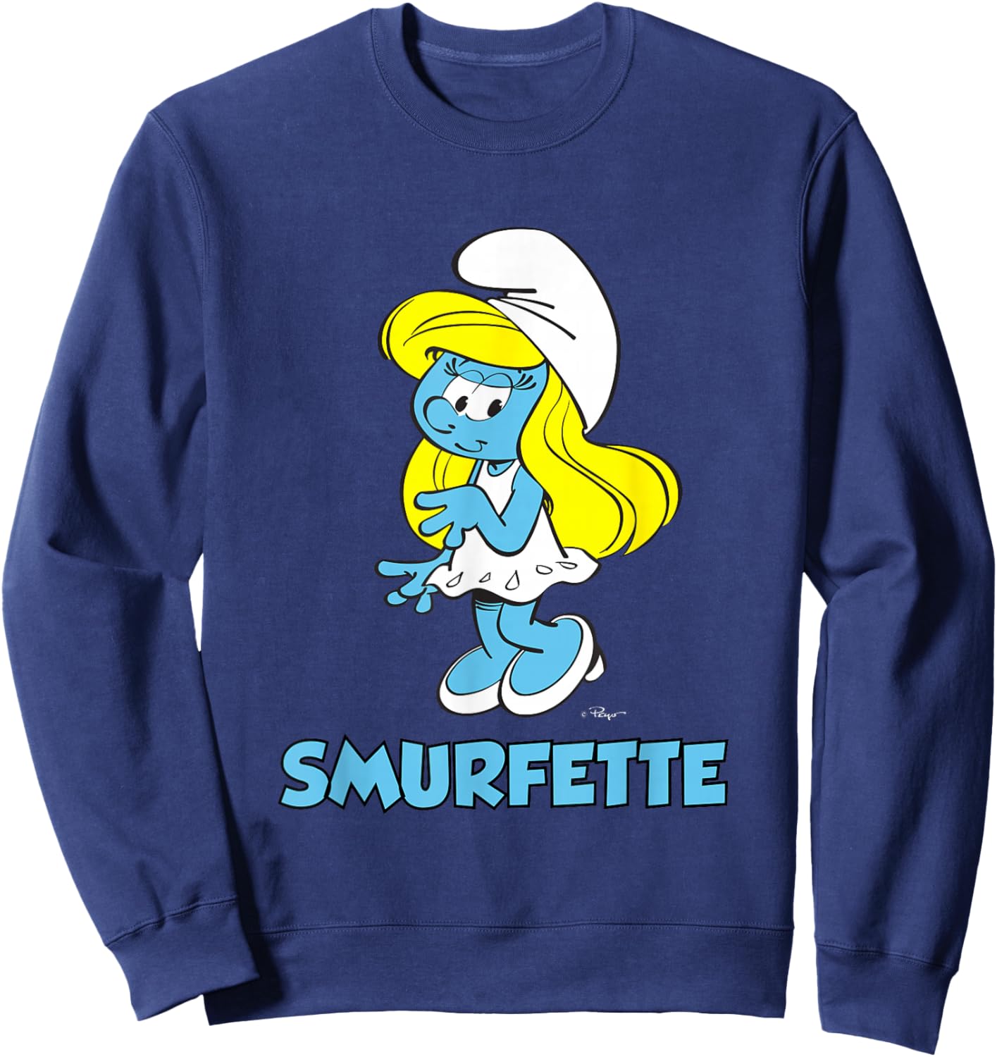 The Smurfs Smurfette Sweatshirt - Sweatshirt | Navy