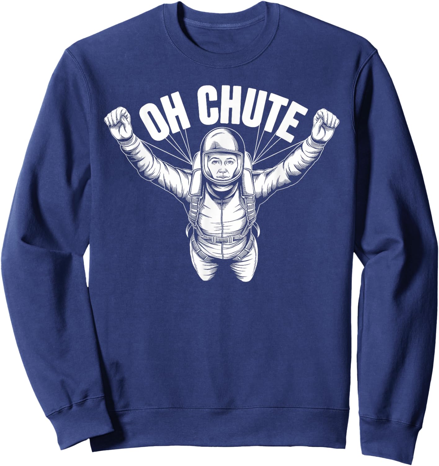 Oh Chute Sweatshirt - Sweatshirt | Navy