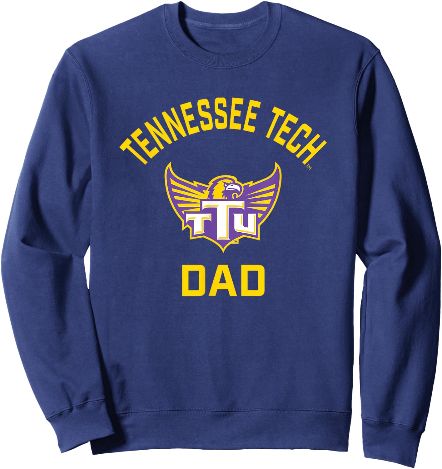 Tennessee Tech Golden Eagles Arched Dad Sweatshirt - Sweatshirt | Navy