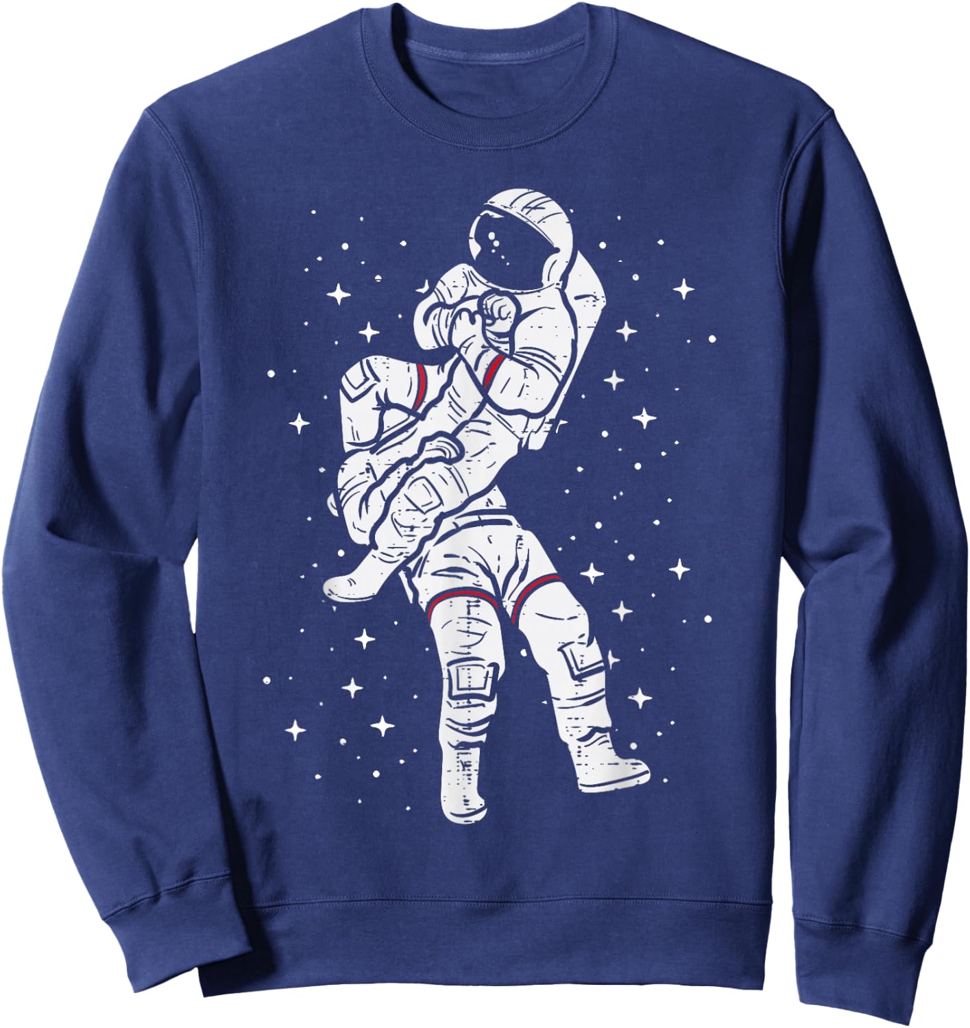 Astronaut Jiu Jitsu Funny Jujitsu Bjj Space Men Women Kids Sweatshirt - Sweatshirt | Navy