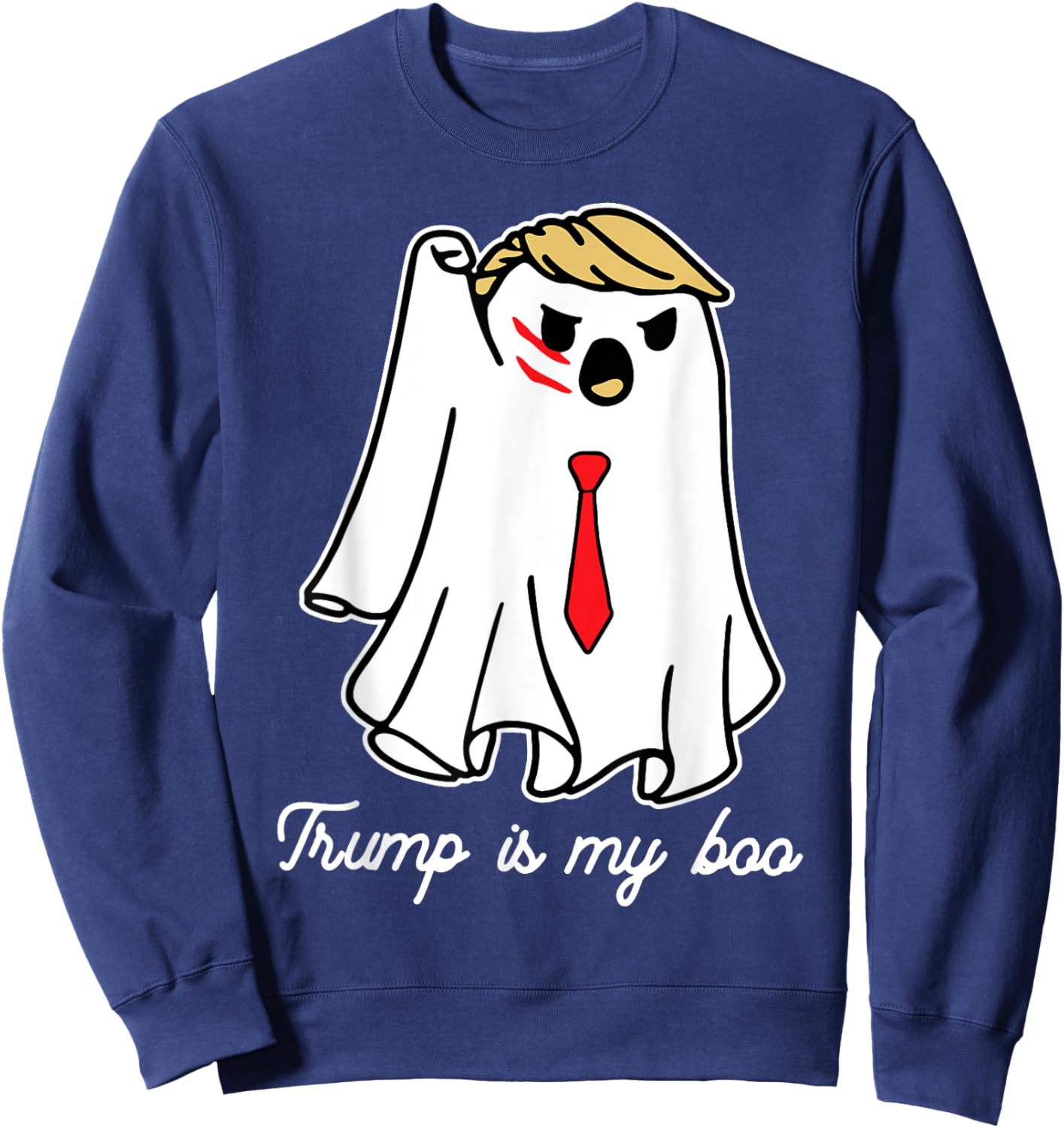 Trump Is My Boo Sweatshirt - Sweatshirt | Navy