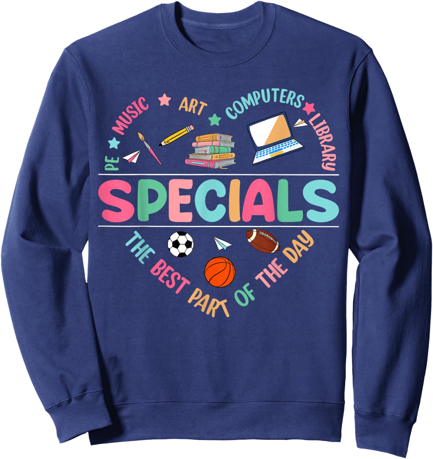 Specials The Best Part Of The Day Sweatshirt - Sweatshirt | Navy