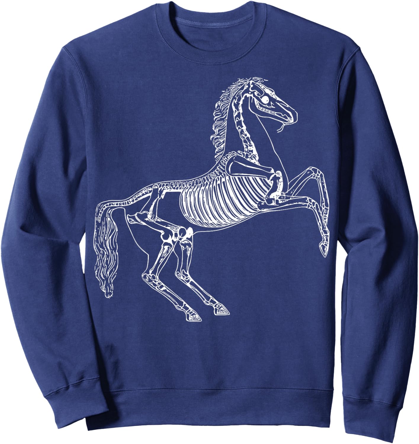 Horse Skeleton Sweatshirt - Sweatshirt | Navy