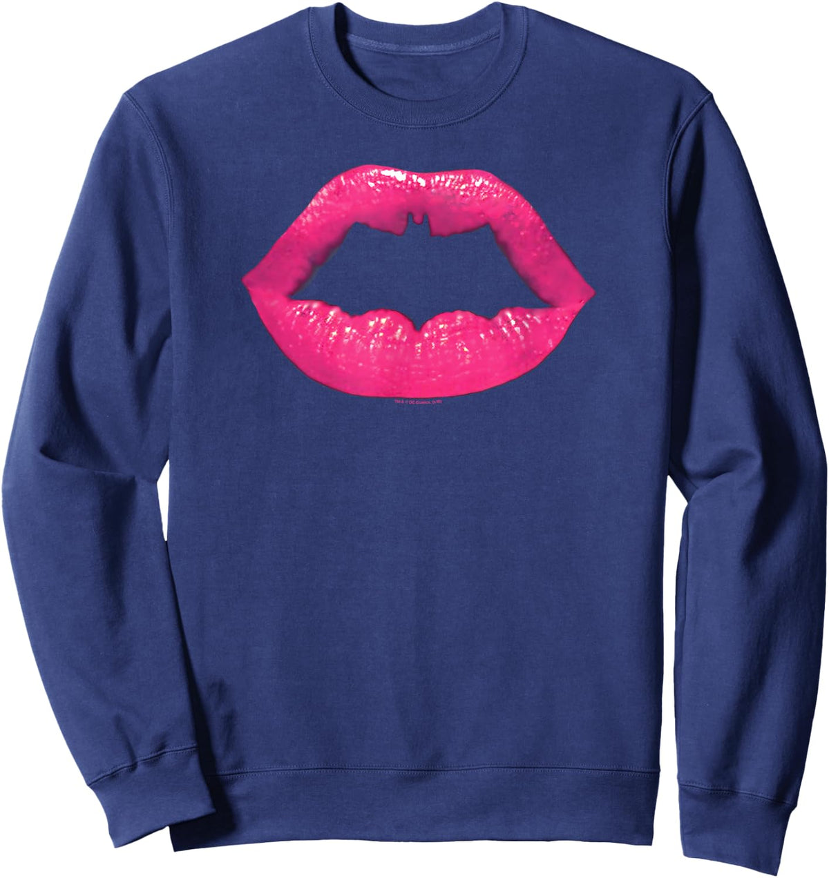 Batman Bat Kiss Sweatshirt - Sweatshirt | Navy