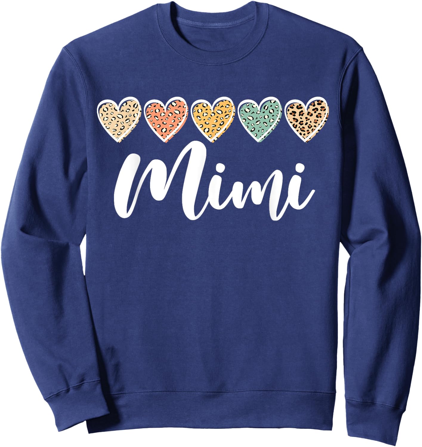 Mimi Life for Grandma Grandmother Announcement Sweatshirt - Sweatshirt | Navy