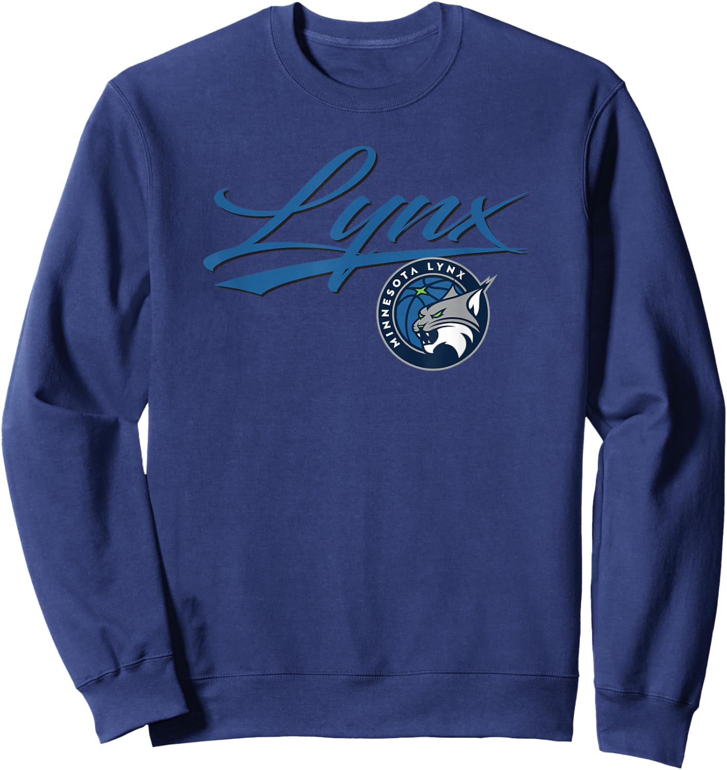 WNBA Minnesota Lynx Officially Licensed , Small, Black Sweatshirt - Sweatshirt | Navy