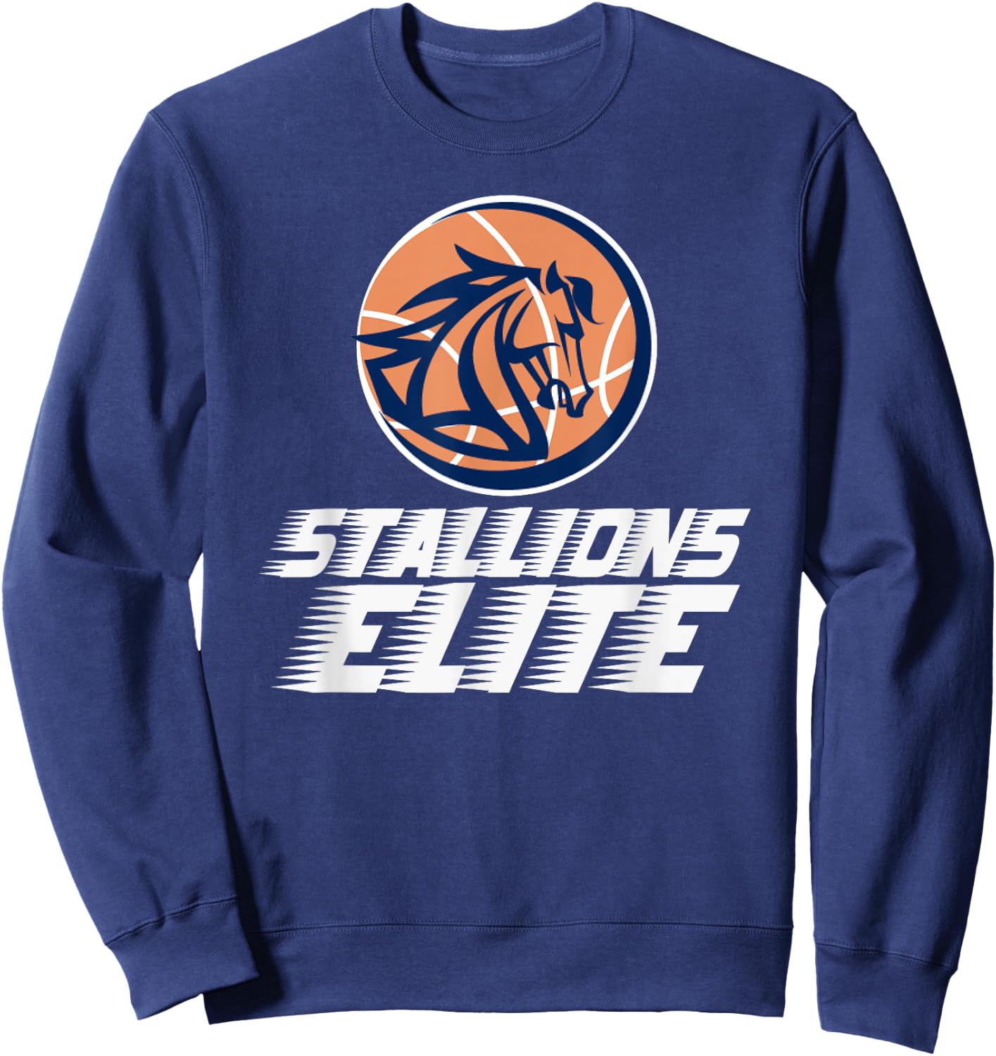 Stallions Elite Basketball Team Sweatshirt - Sweatshirt | Navy