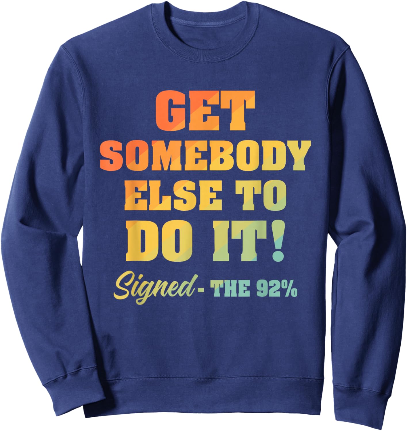 T-Shirt Sweatshirt - Sweatshirt | Navy