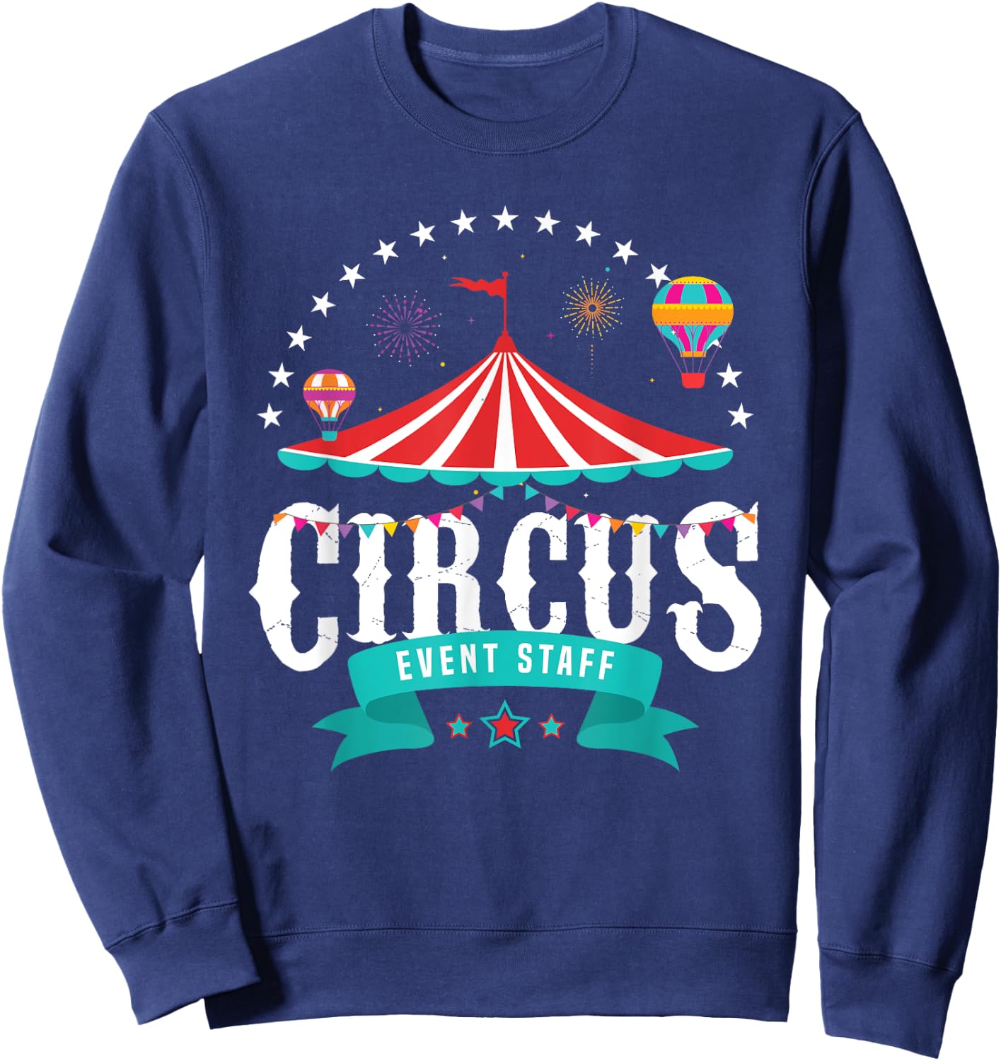 Circus Carnival Birthday Party Sweatshirt - Sweatshirt | Navy