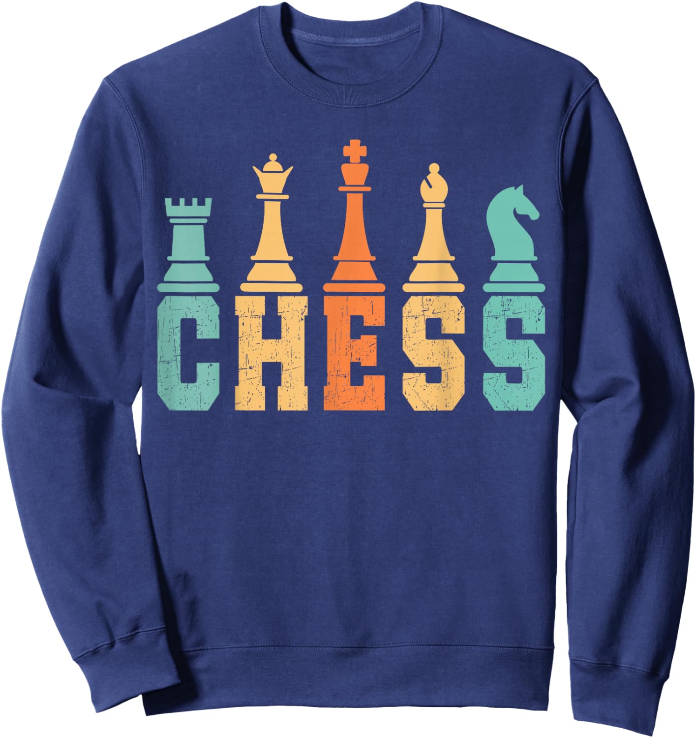 Chess Sweatshirt - Sweatshirt | Navy