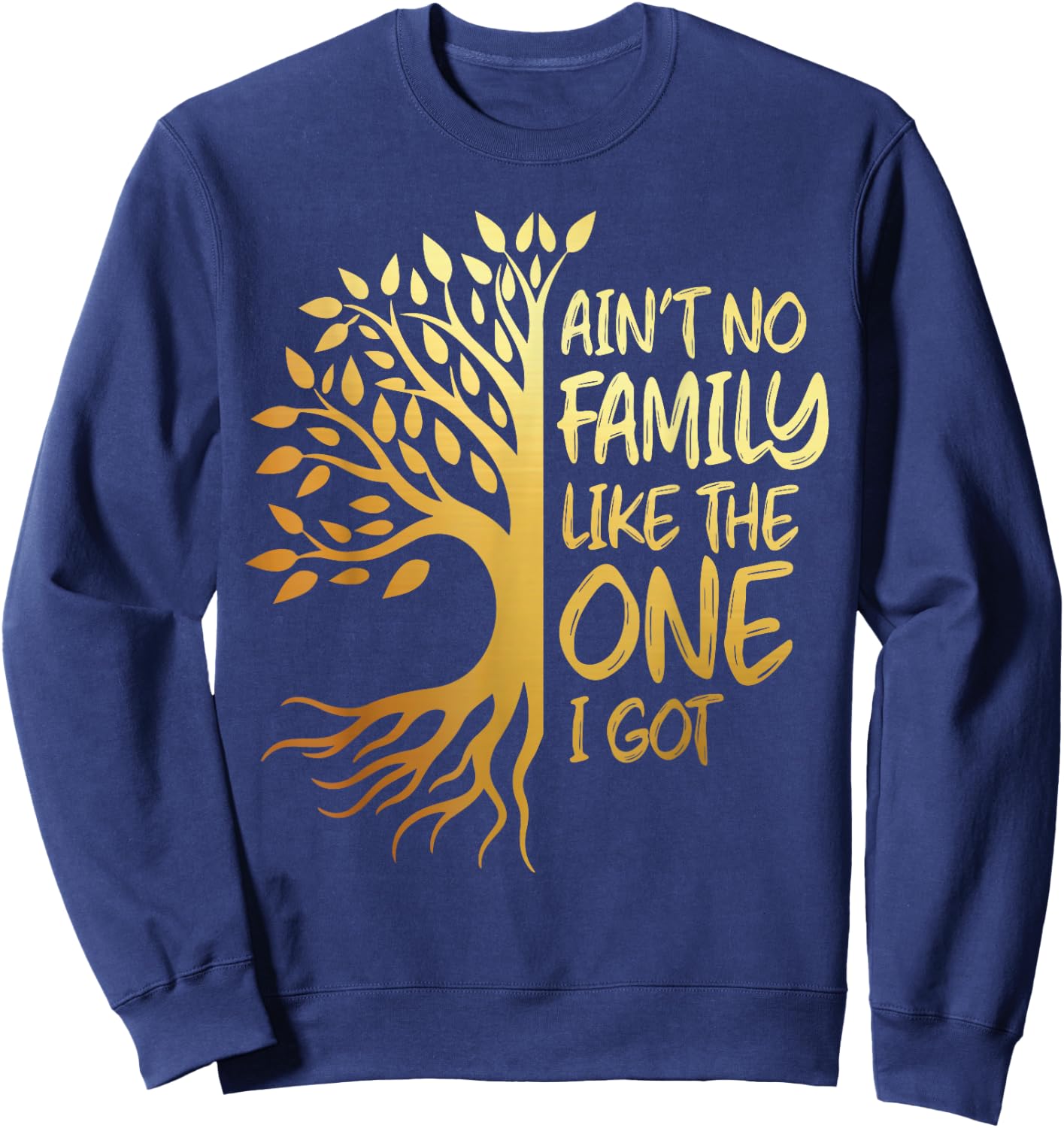 Ant no family like the one i got family tree reunion 2024 Sweatshirt - Sweatshirt | Navy