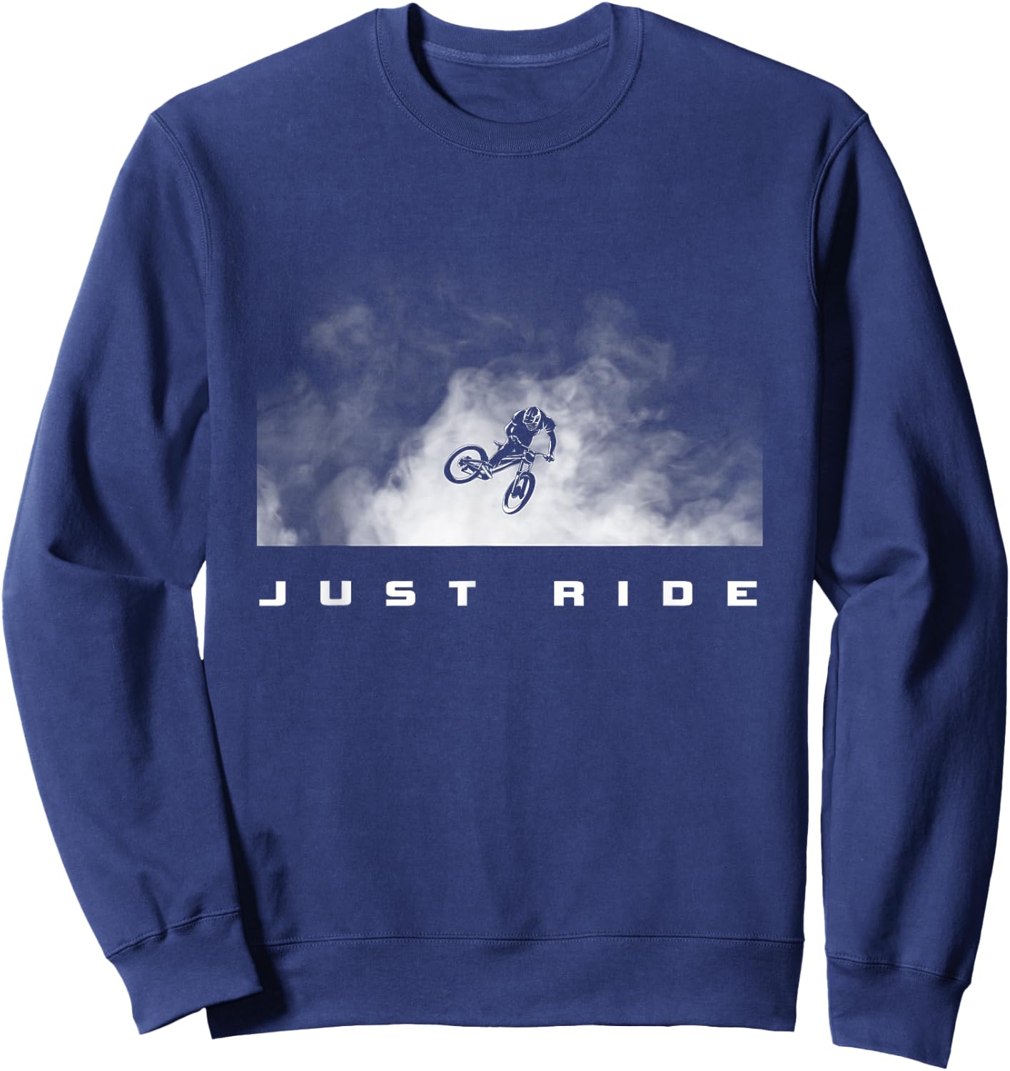 MTB Mountain Bike Sweatshirt - Sweatshirt | Navy