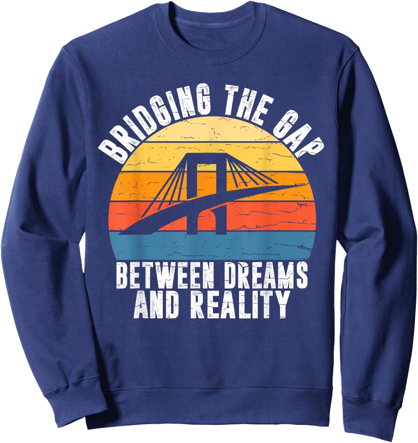 Bridging the Gap Structural Engineer Sweatshirt - Sweatshirt | Navy