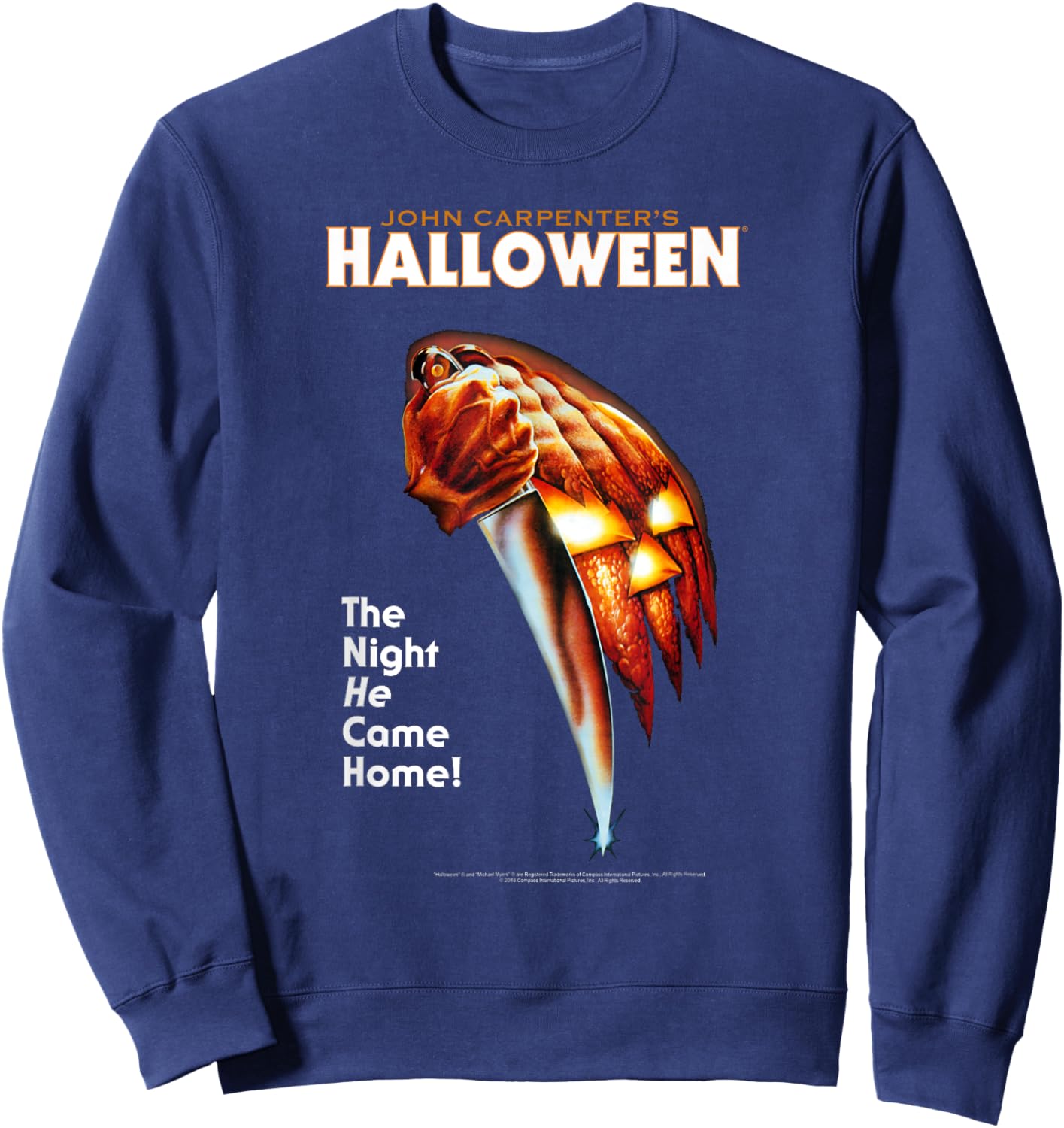 Halloween Key Art Sweatshirt - Sweatshirt | Navy
