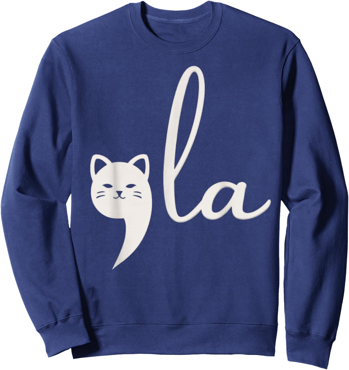 Kamala Harris Comma-La Cat Ladies for Harris Sweatshirt - Sweatshirt | Navy