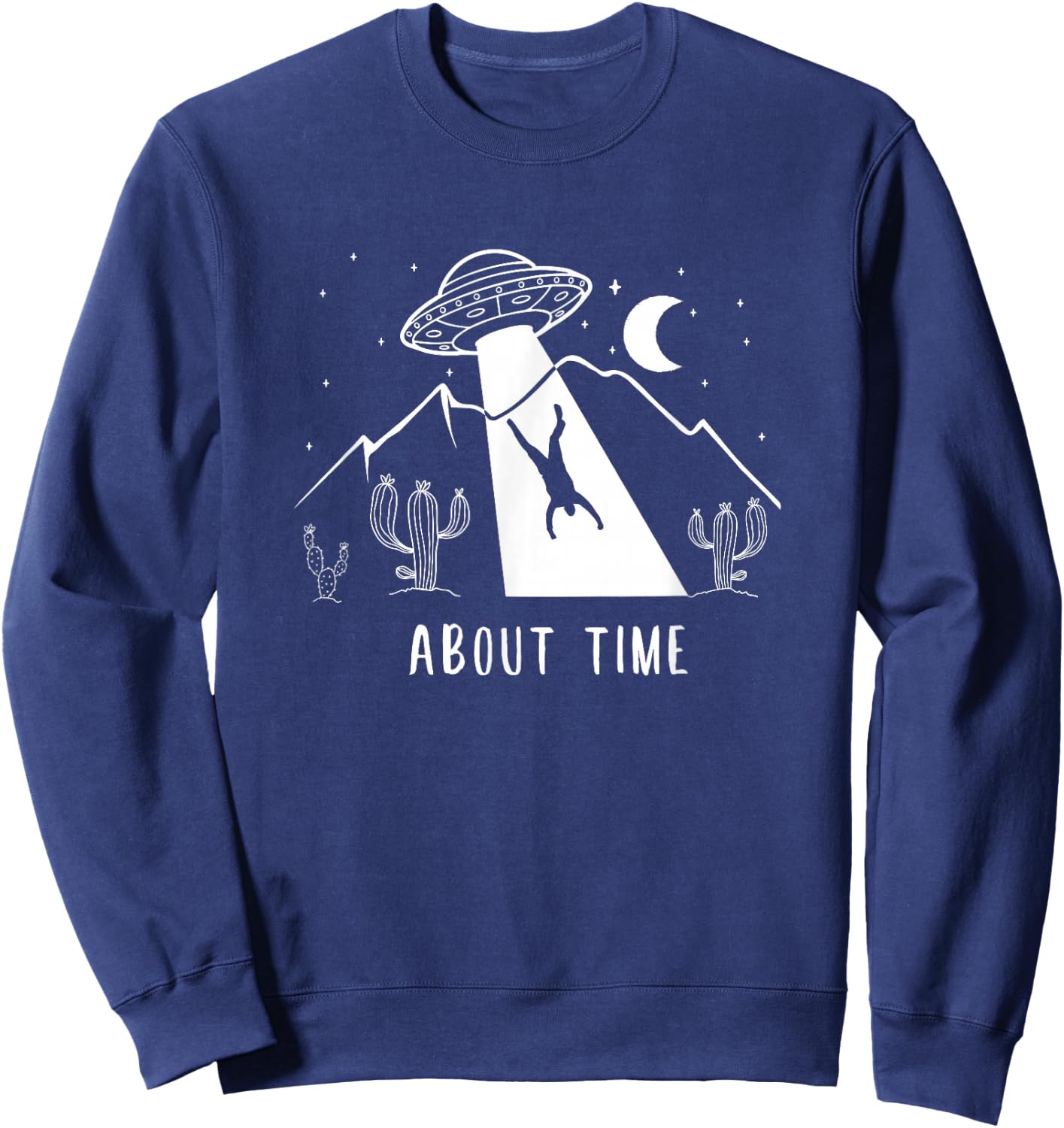 Alien Lovers Gifts Men Women Children Sweatshirt - Sweatshirt | Navy