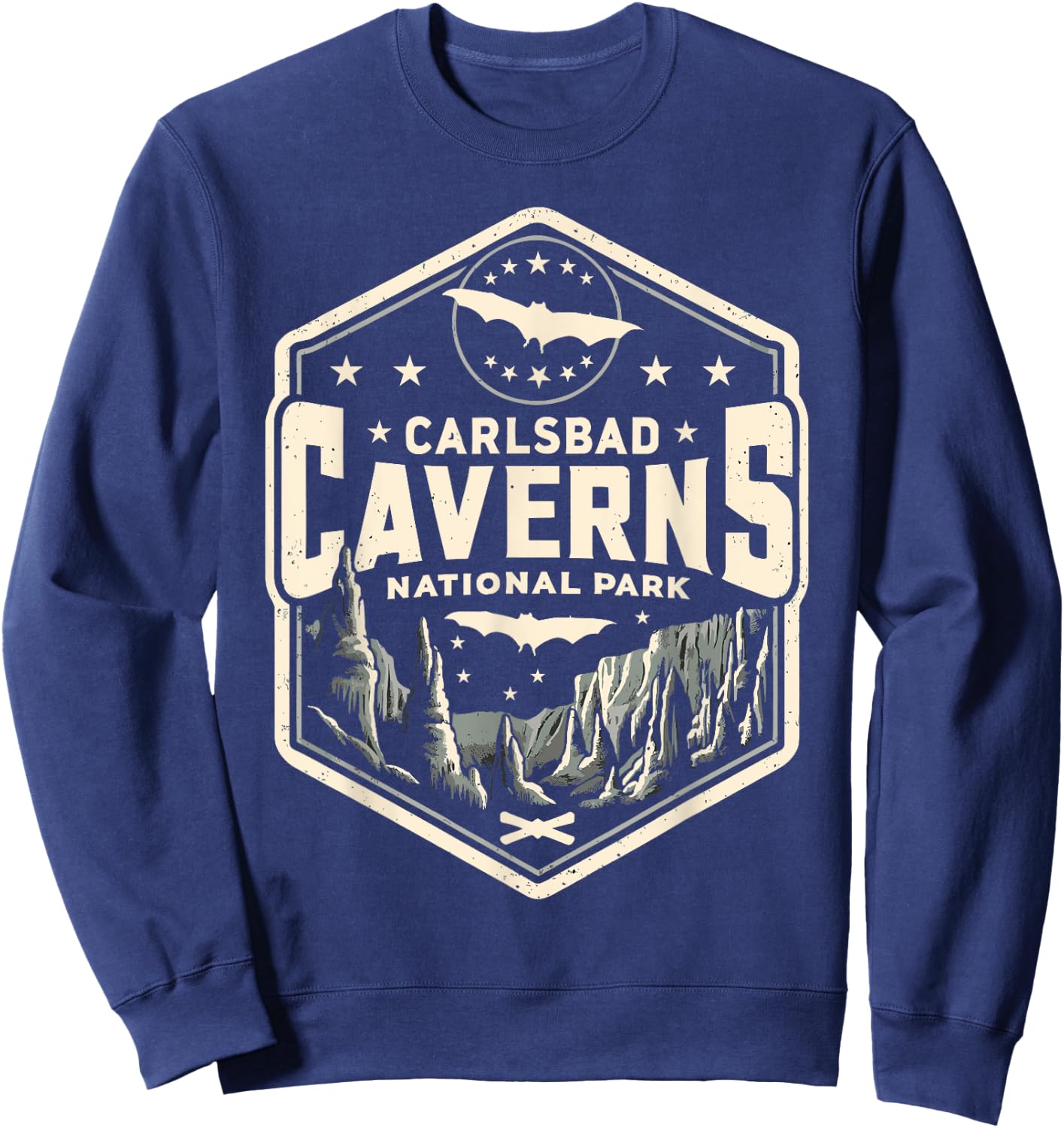 Carlsbad Caverns National Park Shirt Carlsbad Adventure Sweatshirt - Sweatshirt | Navy