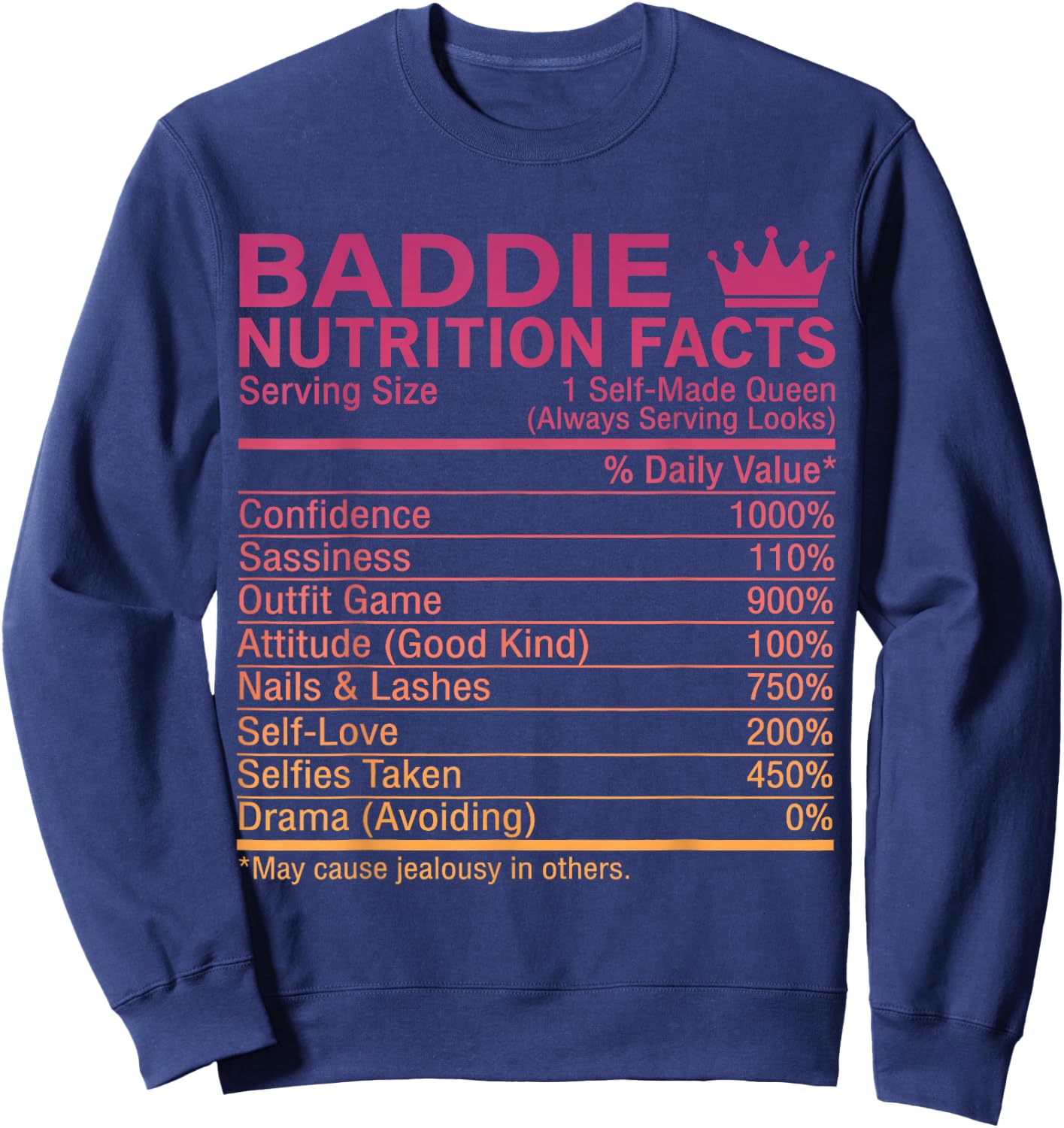 Certified Baddie Sweatshirt - Sweatshirt | Navy
