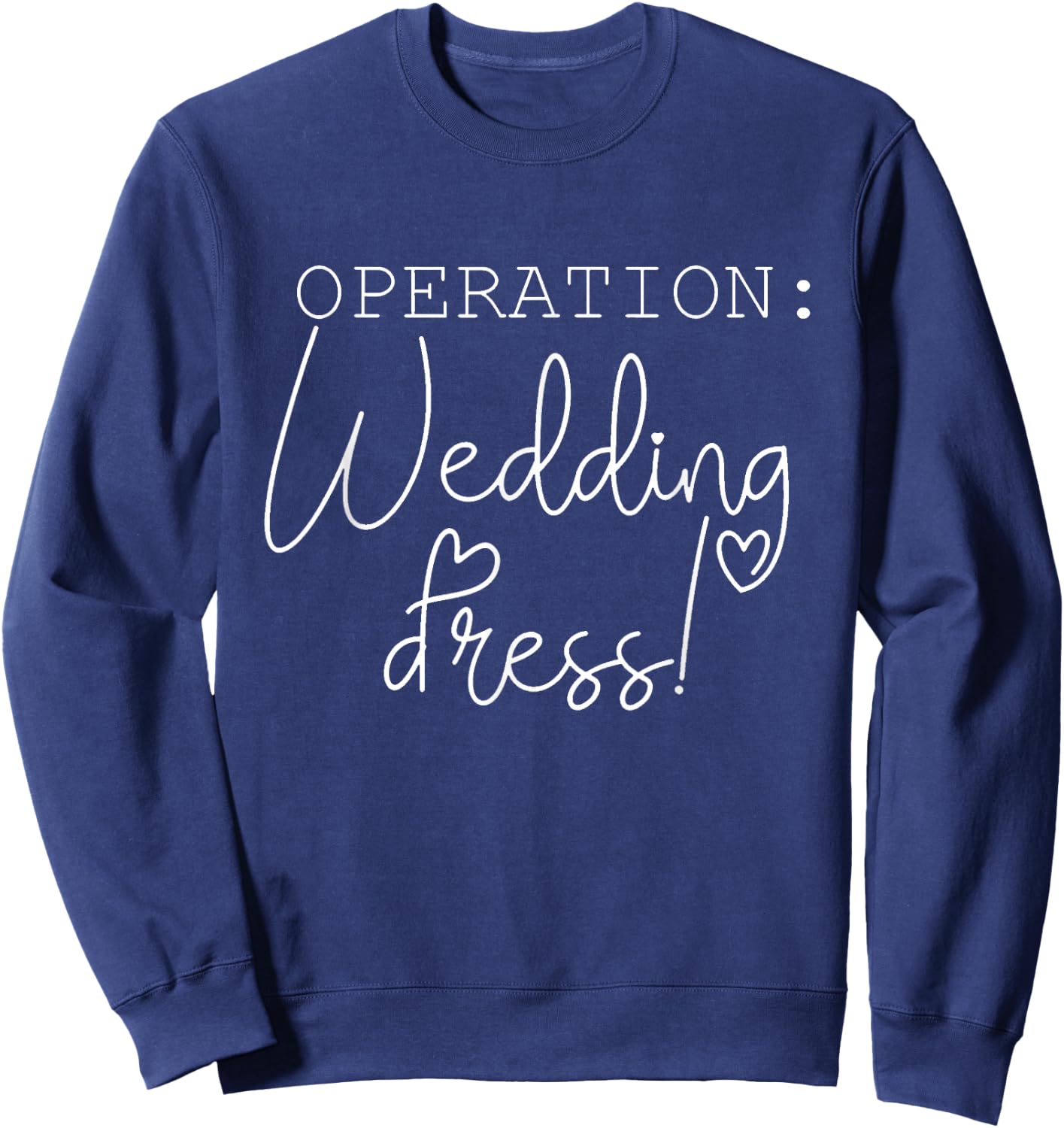 Operation Wedding dress Sweatshirt - Sweatshirt | Navy