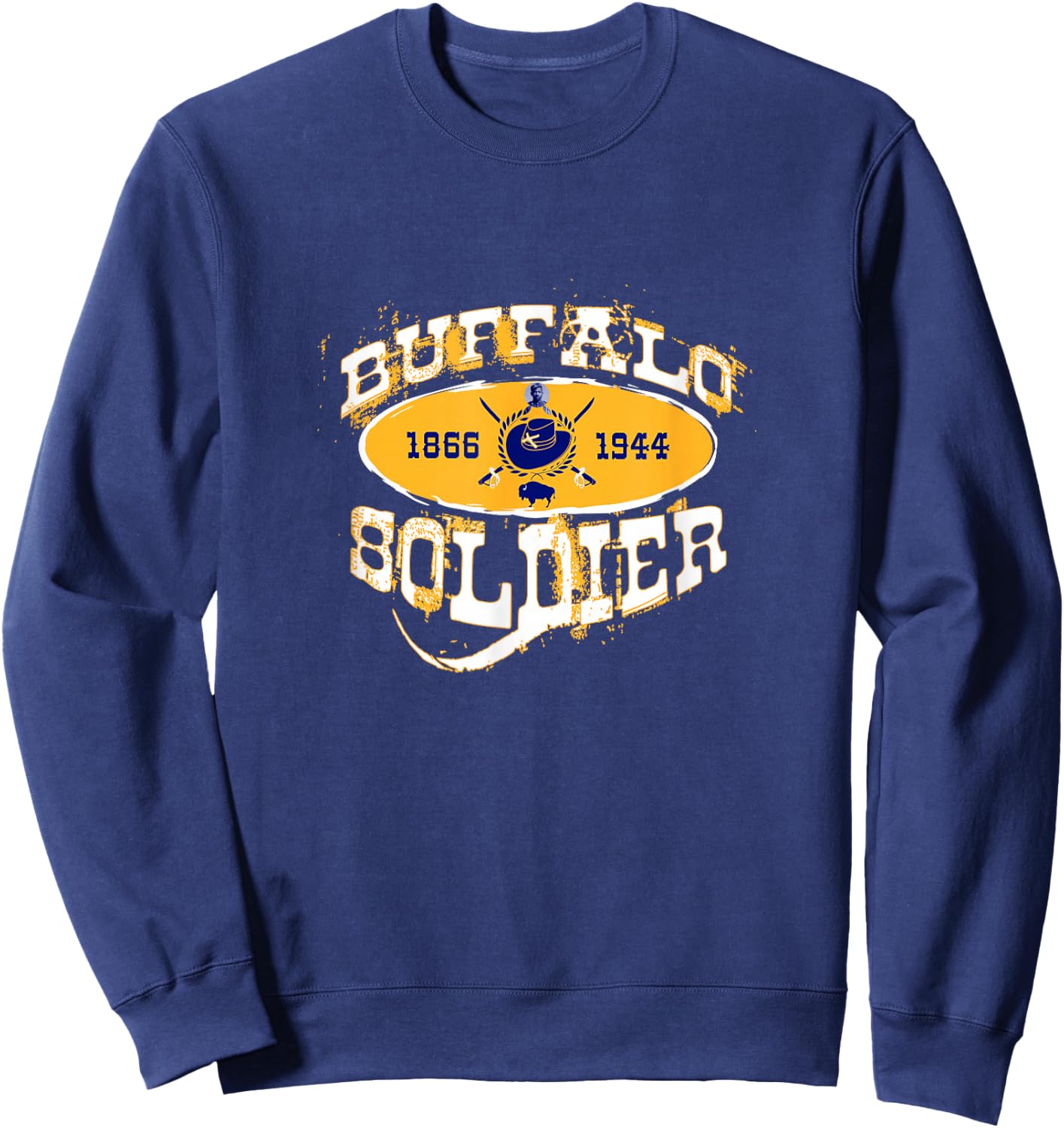 Buffalo Soldier Sweatshirt - Sweatshirt | Navy