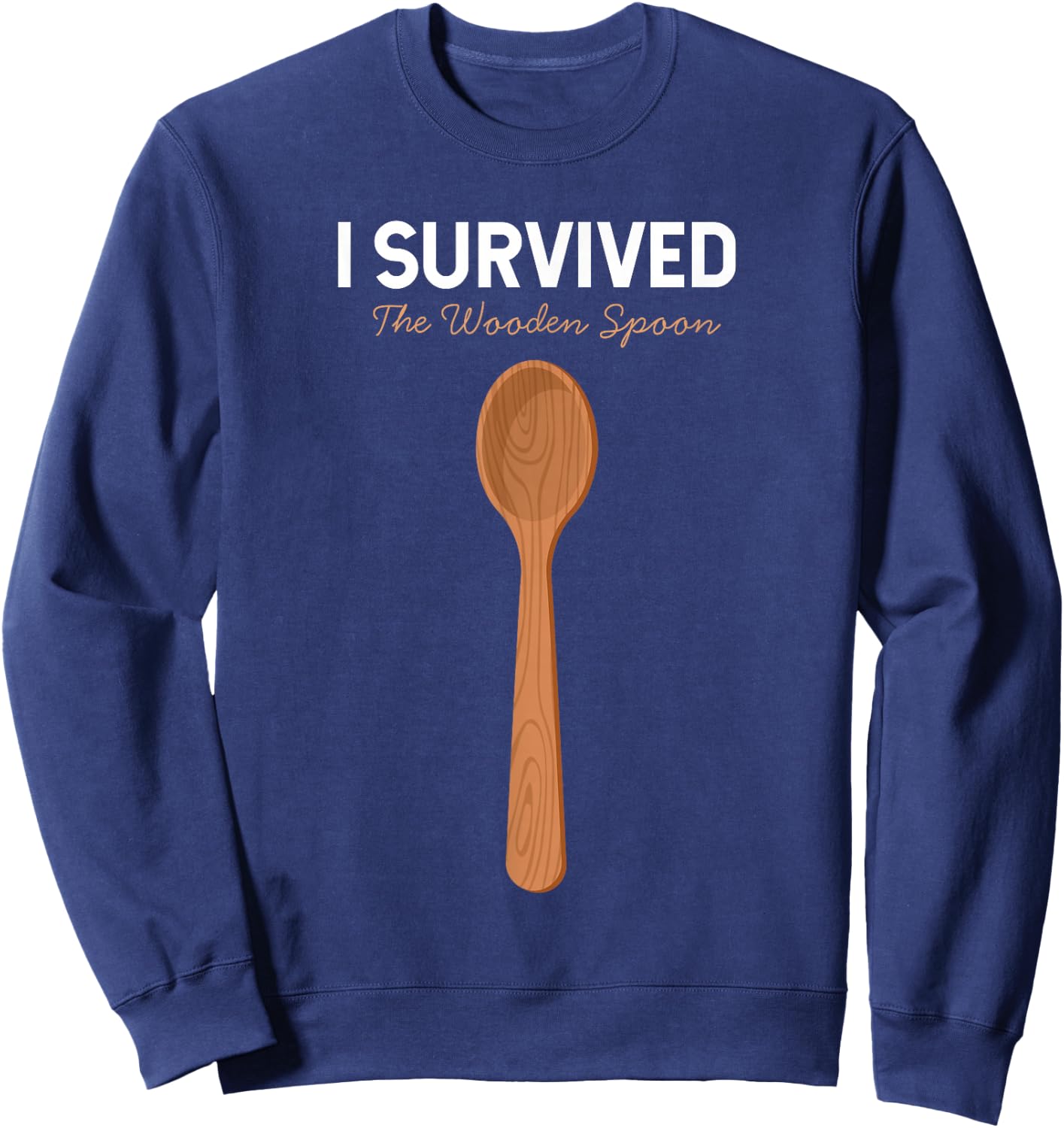 I Survived The Wooden Spoon Sweatshirt - Sweatshirt | Navy