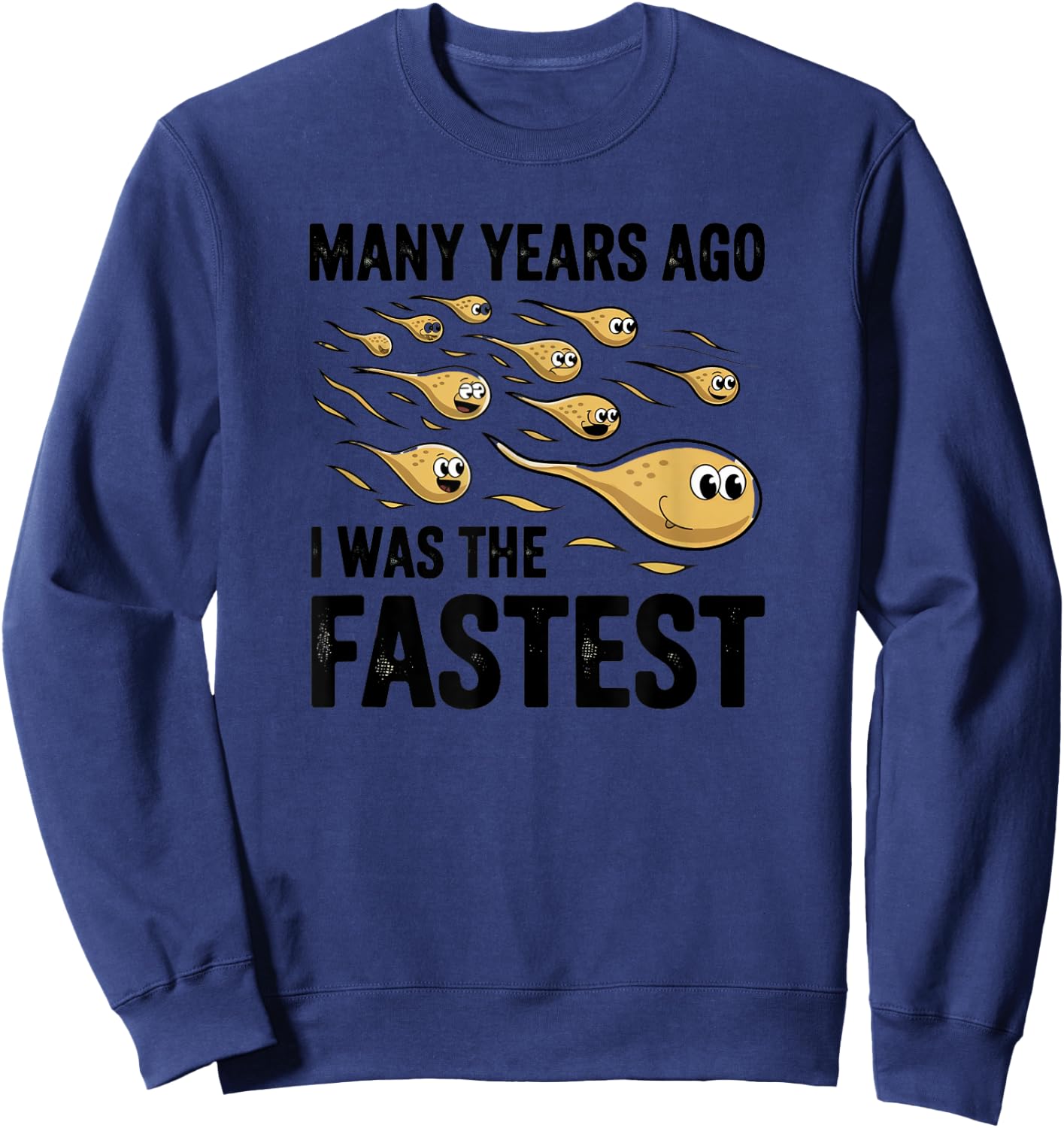 T-Shirt Sweatshirt - Sweatshirt | Navy