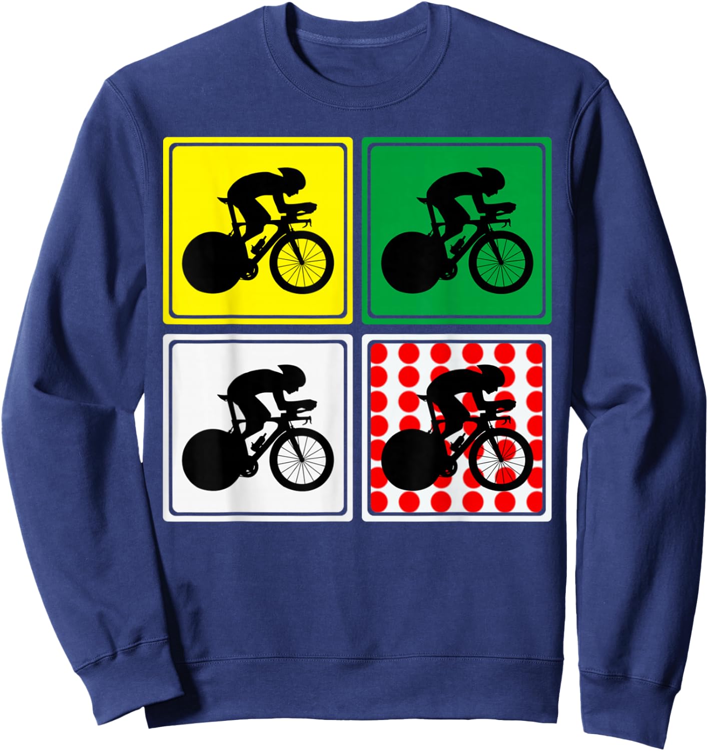 Paris Holiday France Tour Souvenir Cycling France Paris Tour Sweatshirt - Sweatshirt | Navy