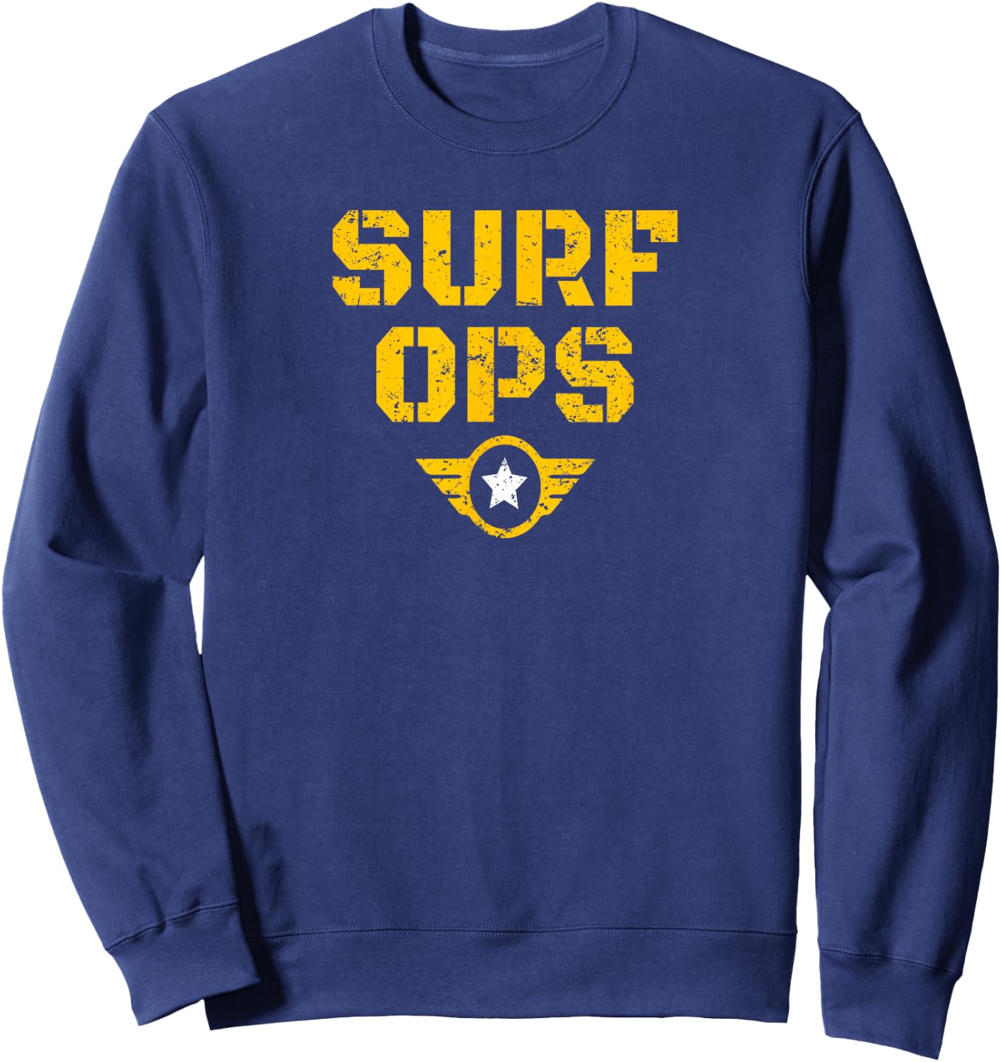 Surf Ops Kilgore Surf Club SURF of FIGHT Double-sided Sweatshirt - Sweatshirt | Navy