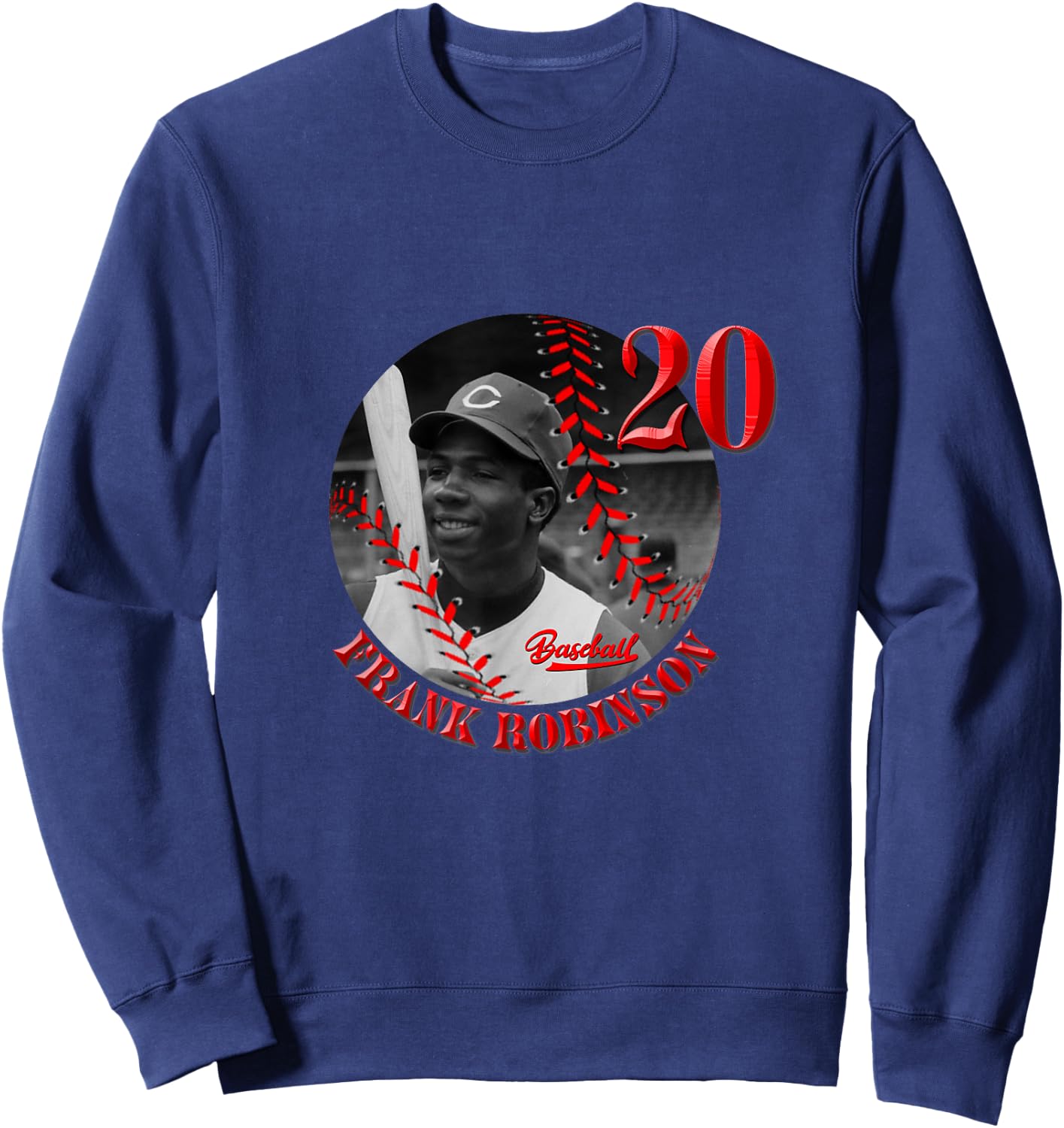 Frank Robinson_Baseball_002 Sweatshirt - Sweatshirt | Navy
