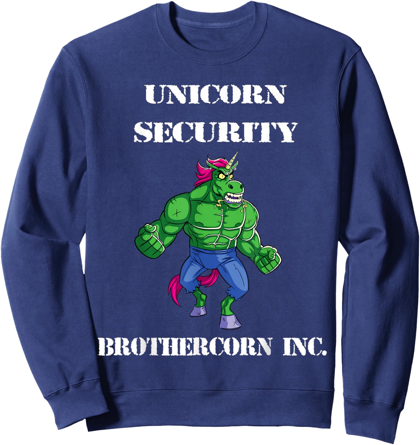Unicorn Security Brothercorn Inc. Sweatshirt - Sweatshirt | Navy
