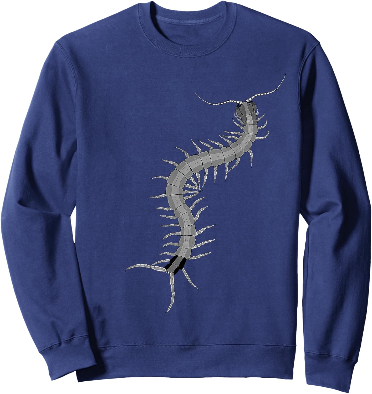 Giant Centipede Bug Hunter Sweatshirt - Sweatshirt | Navy