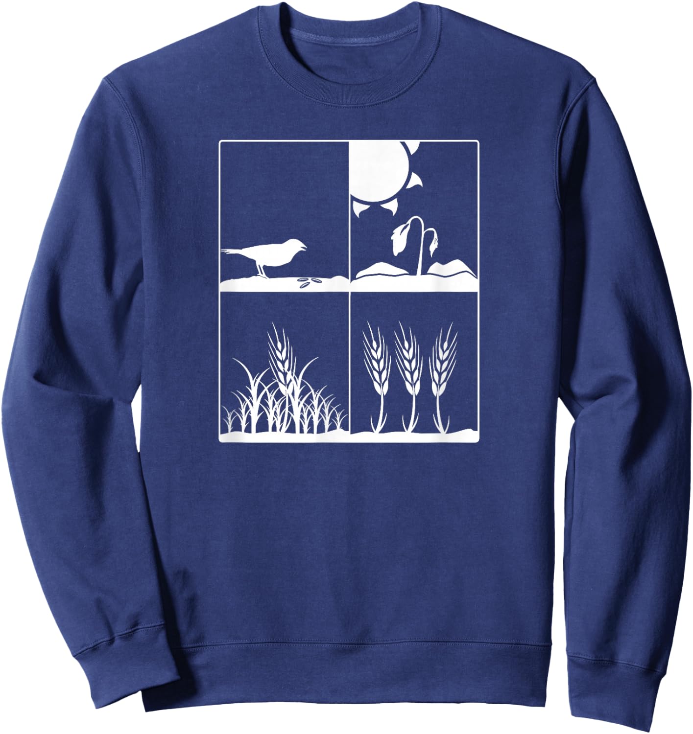 Parable of the Sower Christian Sweatshirt - Sweatshirt | Navy