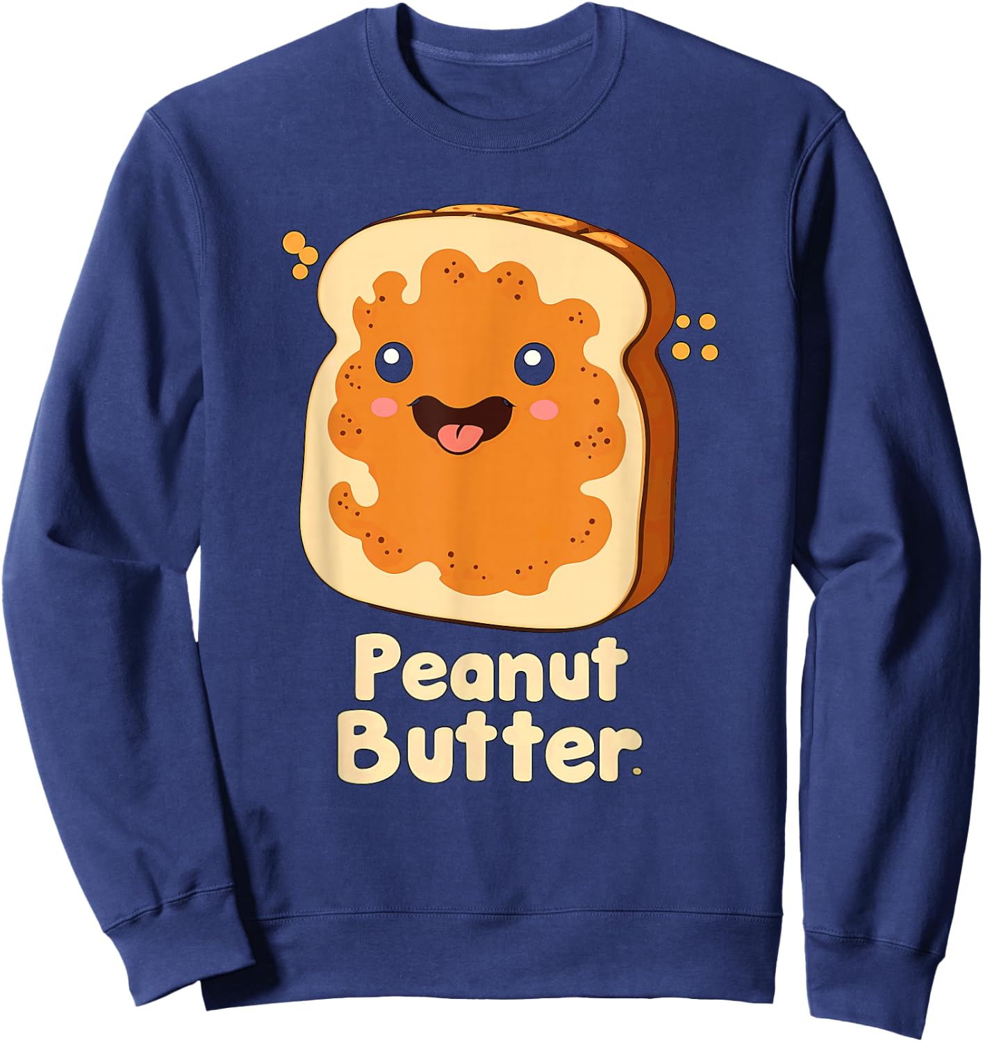 Peanut Butter & Jelly Matching Couple Halloween Costume Sweatshirt - Sweatshirt | Navy