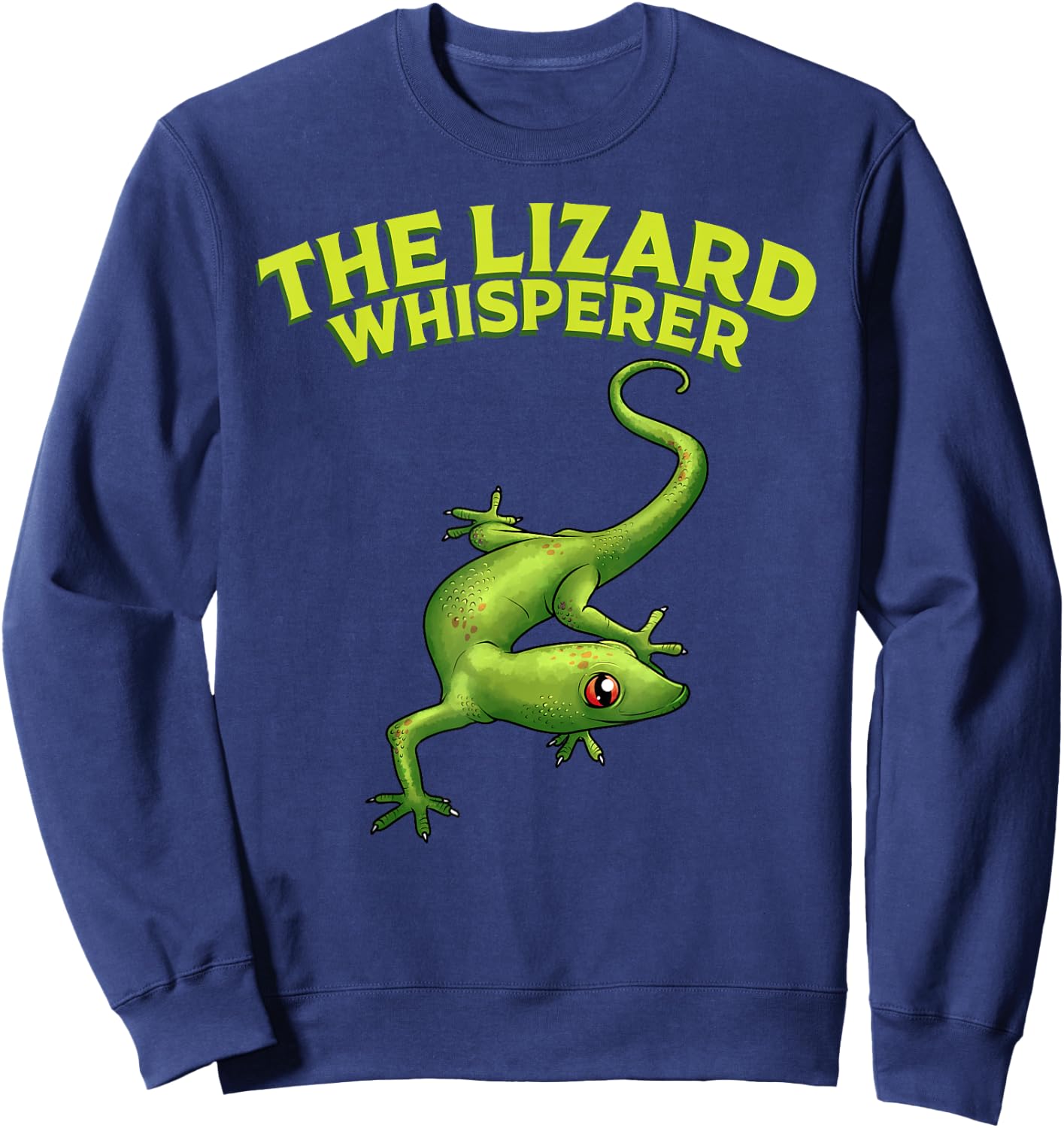 Cool Lizard Whisperer Gift Boys Girls Kids Reptile Lover Sweatshirt - Sweatshirt | Navy