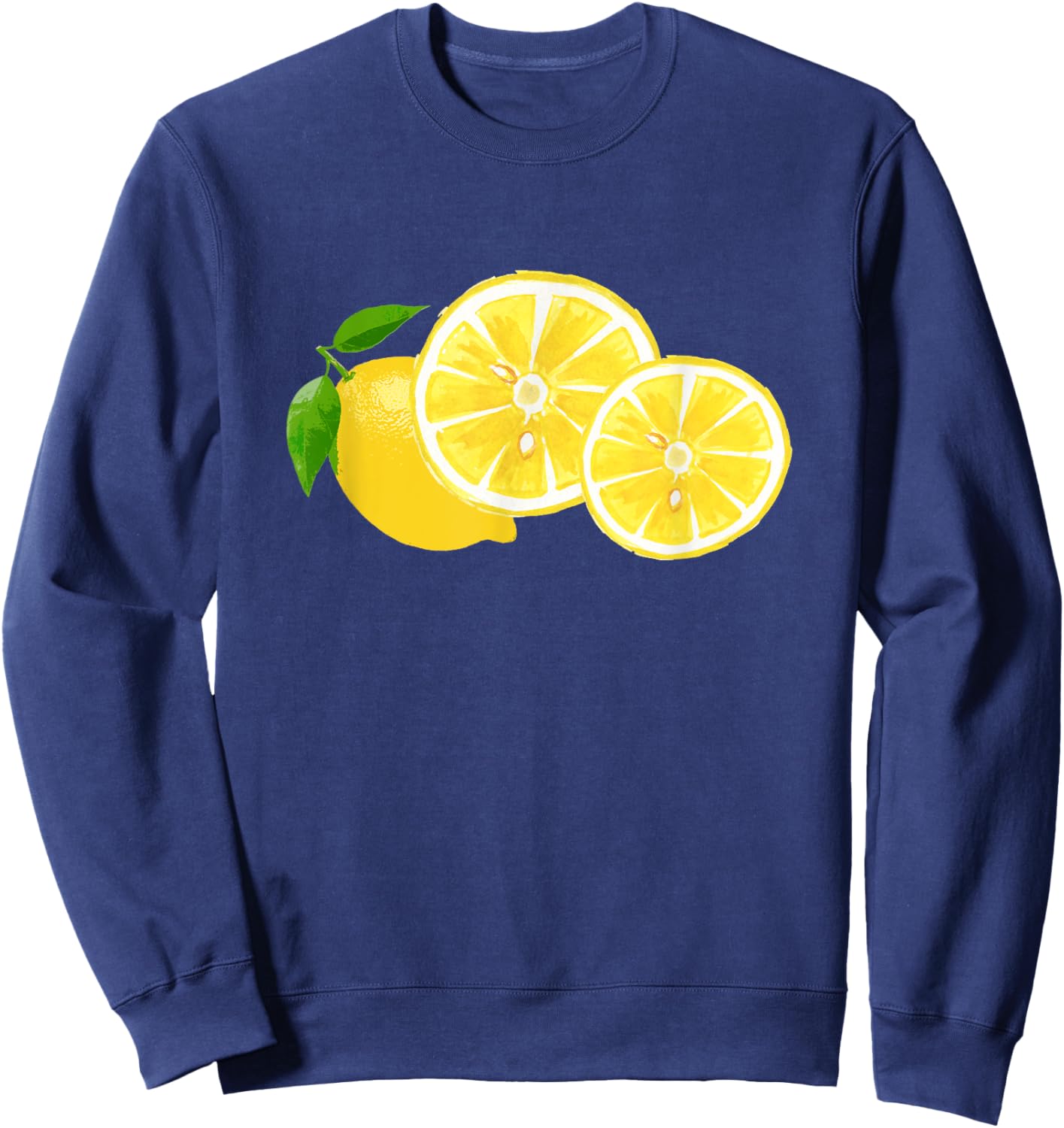 Cute Lemon , Women, and Kids Sweatshirt - Sweatshirt | Navy