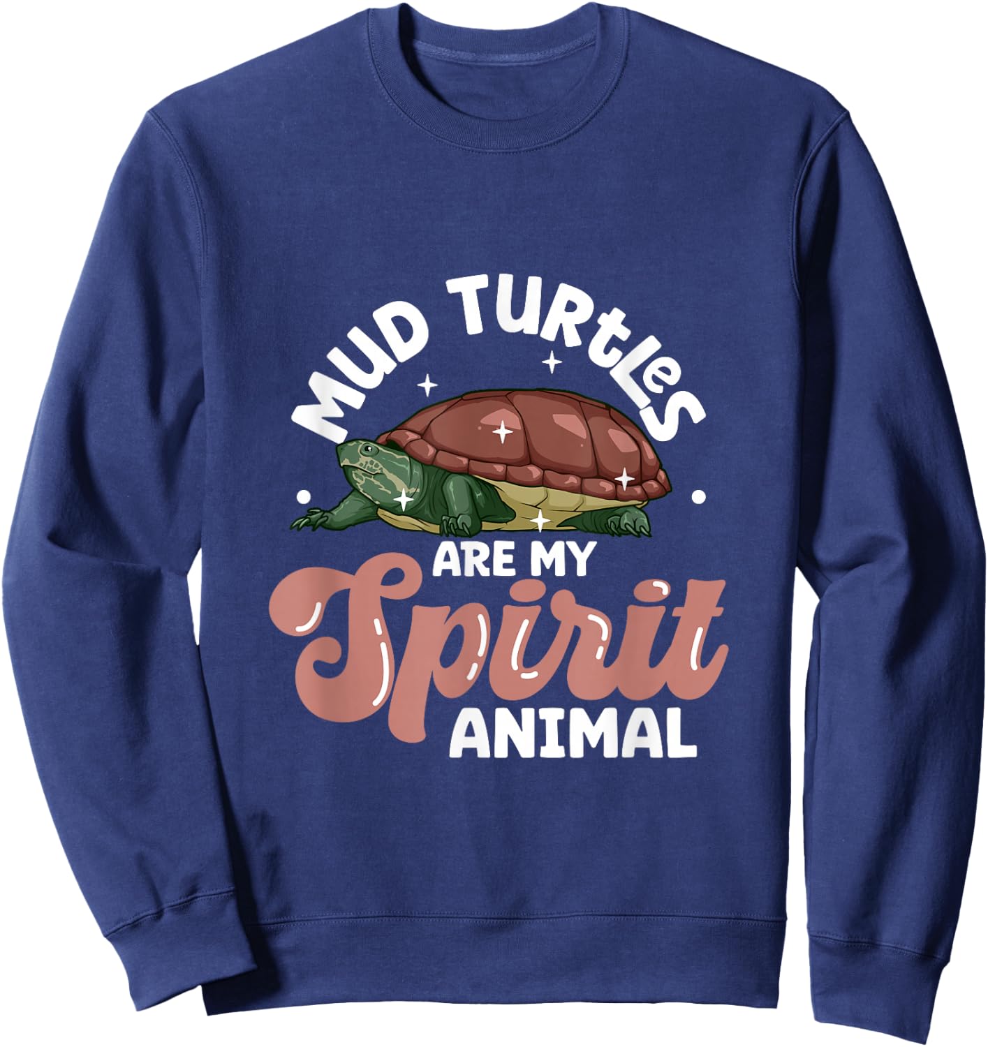 My spirit animal - Mud Turtle Sweatshirt - Sweatshirt | Navy