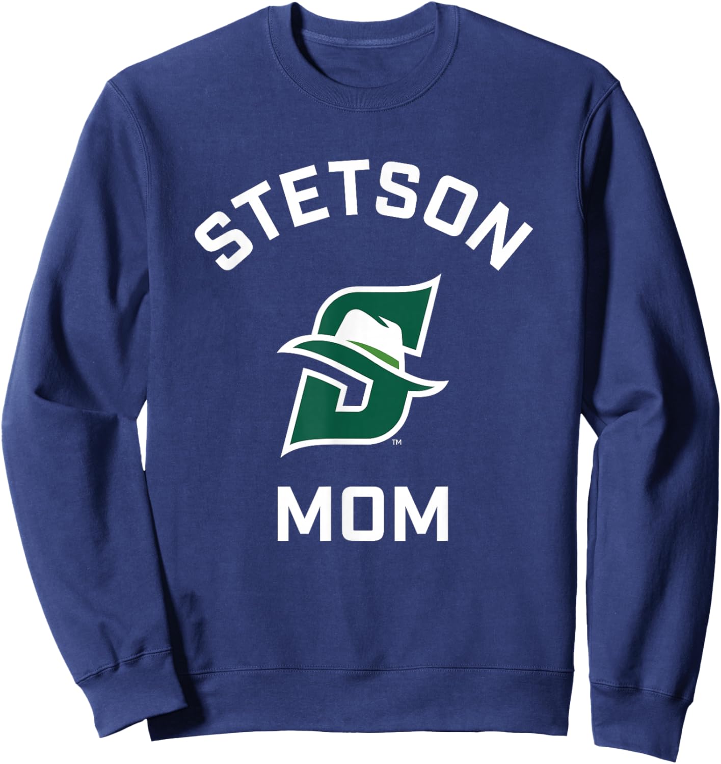 Stetson University Hatters Arched Mom Sweatshirt - Sweatshirt | Navy