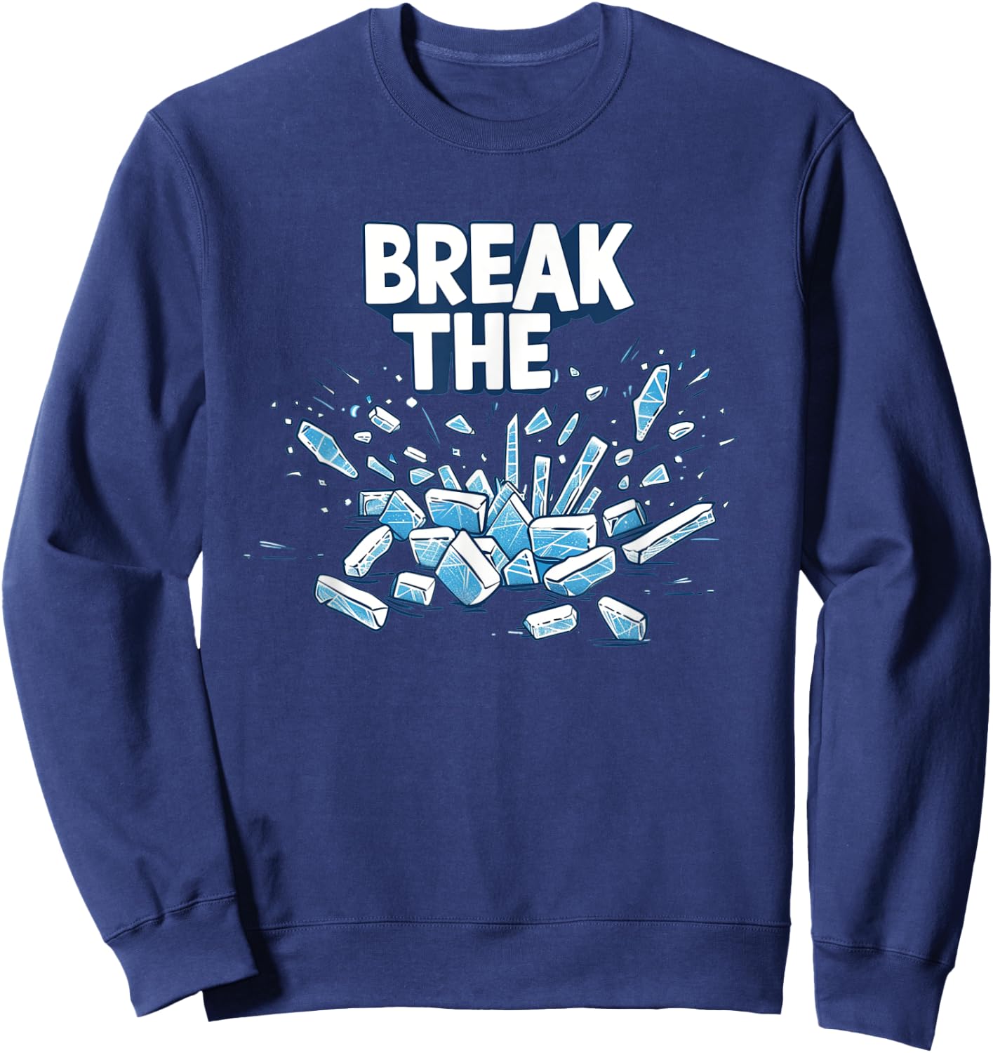 Break the Ice Costume for Boys and Girls Sweatshirt - Sweatshirt | Navy