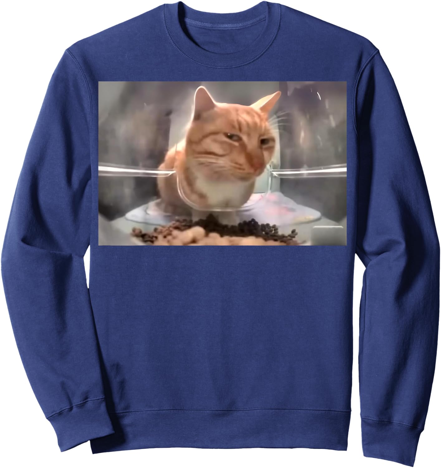 Mr Fresh Cat Sweatshirt - Sweatshirt | Navy