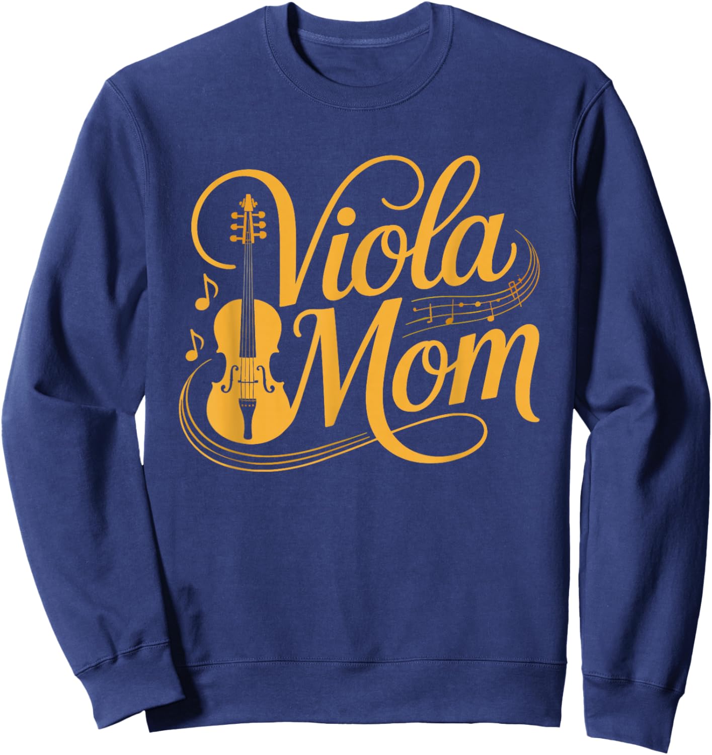 Viola Mom Proud Every Single Lesson Orchestra Competition Sweatshirt - Sweatshirt | Navy