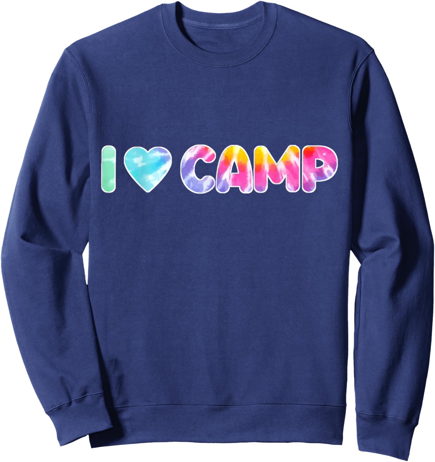 I Love Summer Camp Sweatshirt - Sweatshirt | Navy