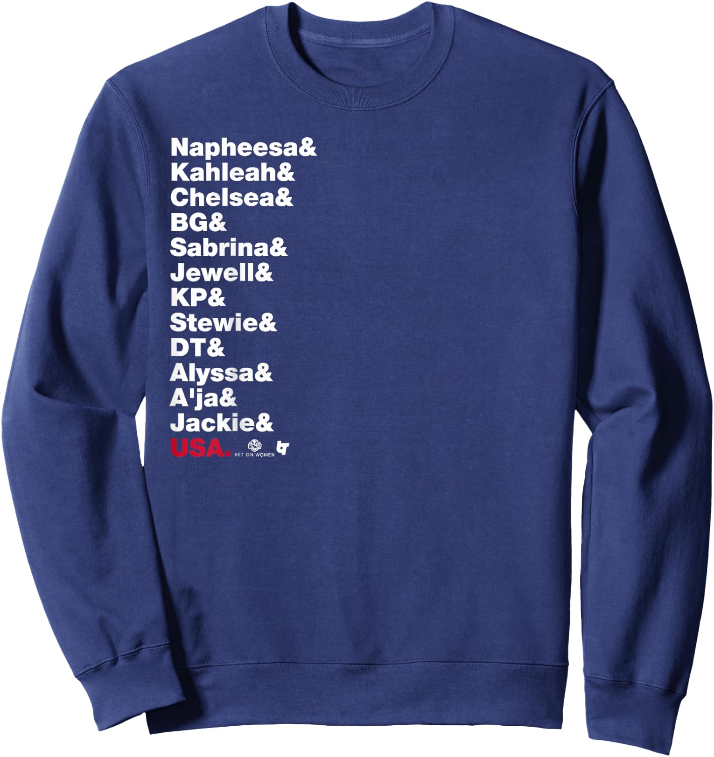 2024: USA All Stars WNBPA Sweatshirt - Sweatshirt | Navy