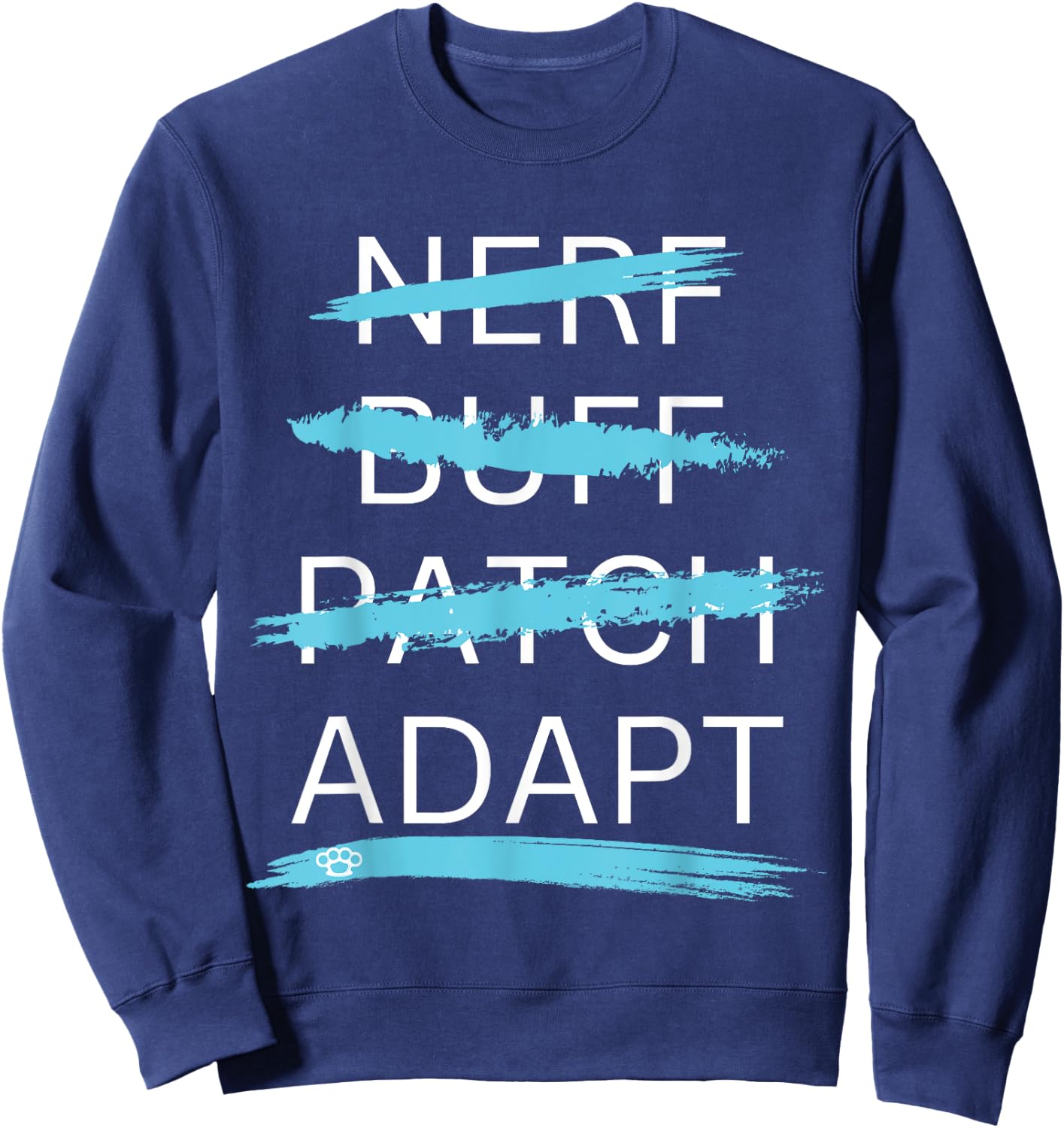 Nerf Buff Patch - ADAPT Sweatshirt - Sweatshirt | Navy